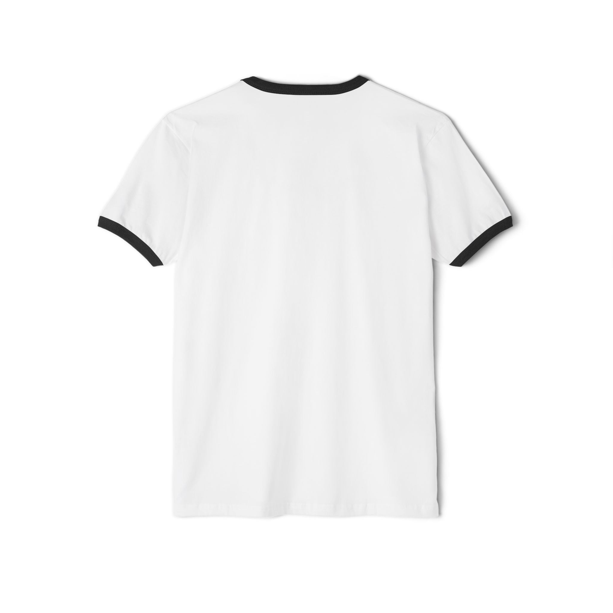 AI Creator  "Optic Loop" Unisex Cotton Ringer T-Shirt