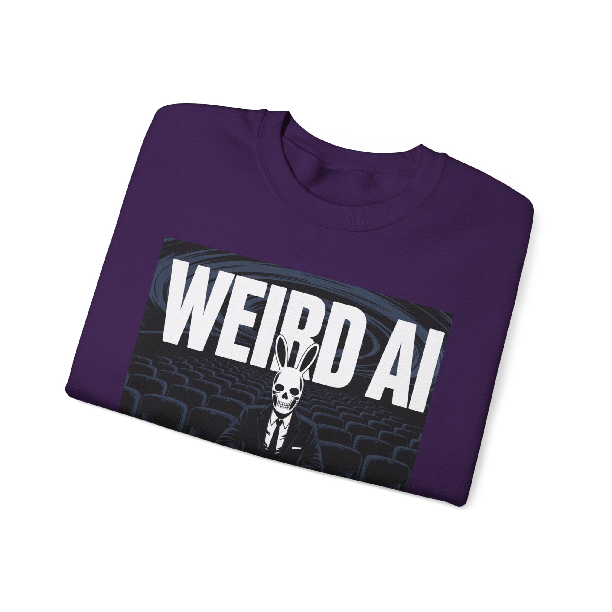 WEIRD AI " Backrooms Theater "  Unisex Heavy Blend™ Crewneck Sweatshirt