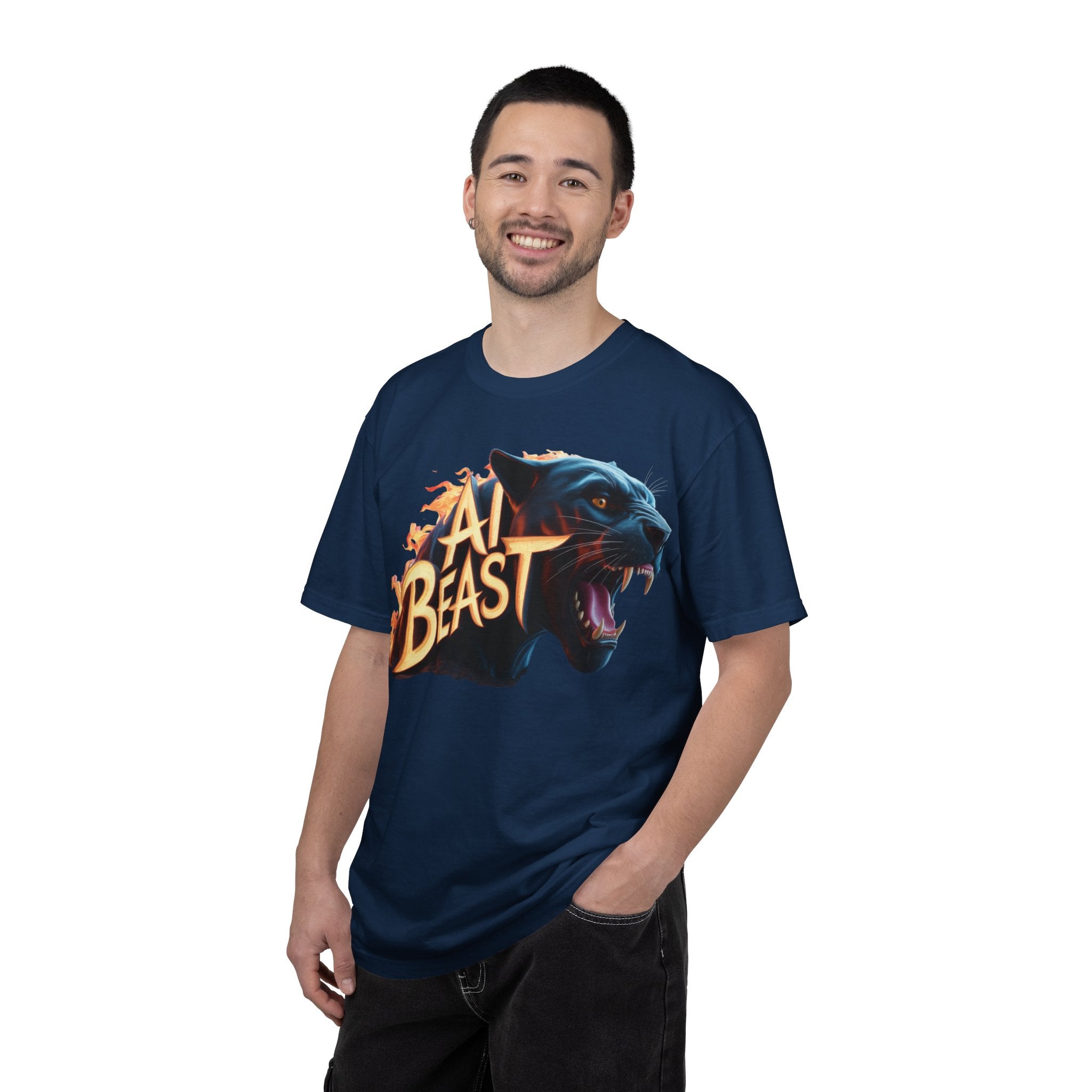 AI BEAST  "Wildfire Algorithm"  Unisex Garment-Dyed T-shirt