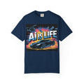 AI Is Life  "Action Mode"  Unisex Garment-Dyed T-shirt