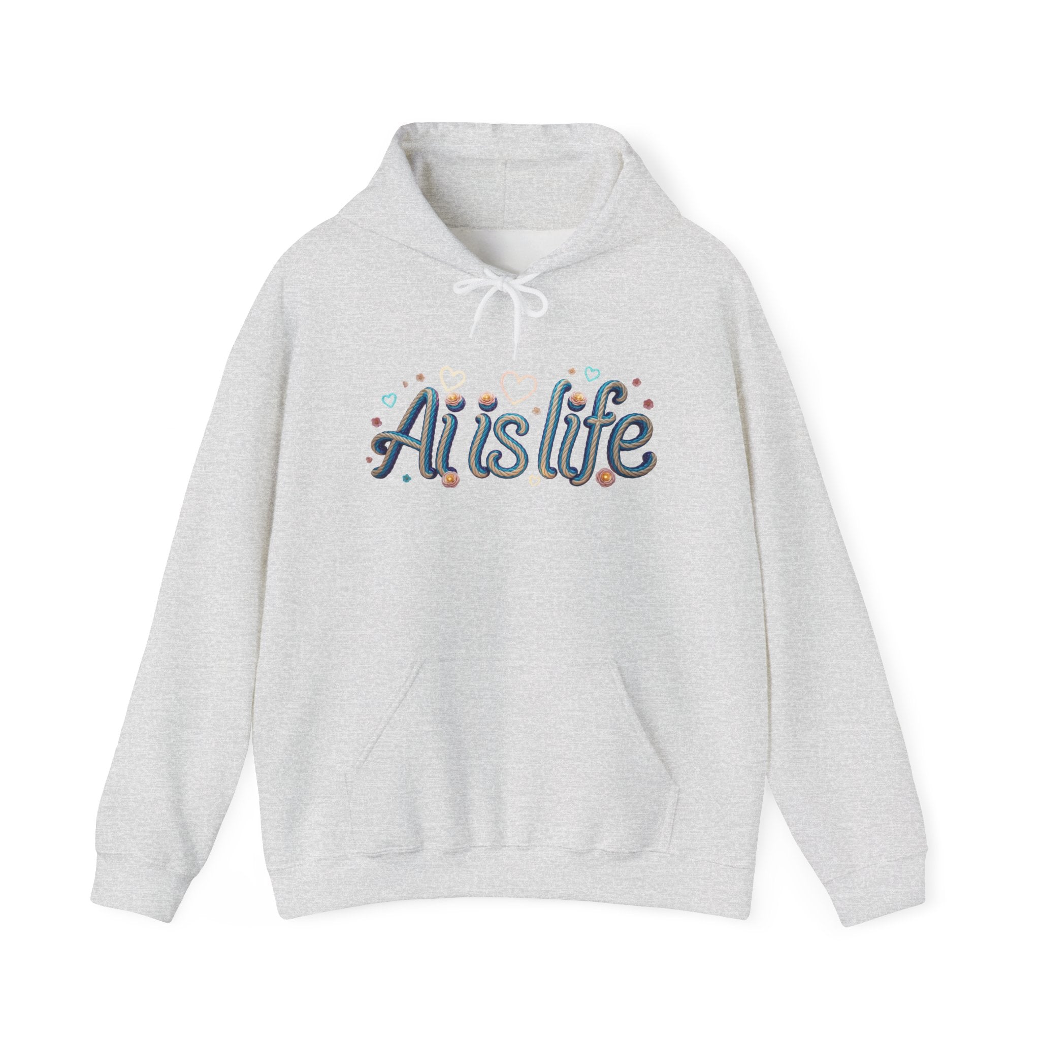 AI is Life  "TWISTED BEAUTY"  Cozy Unisex Sweatshirt