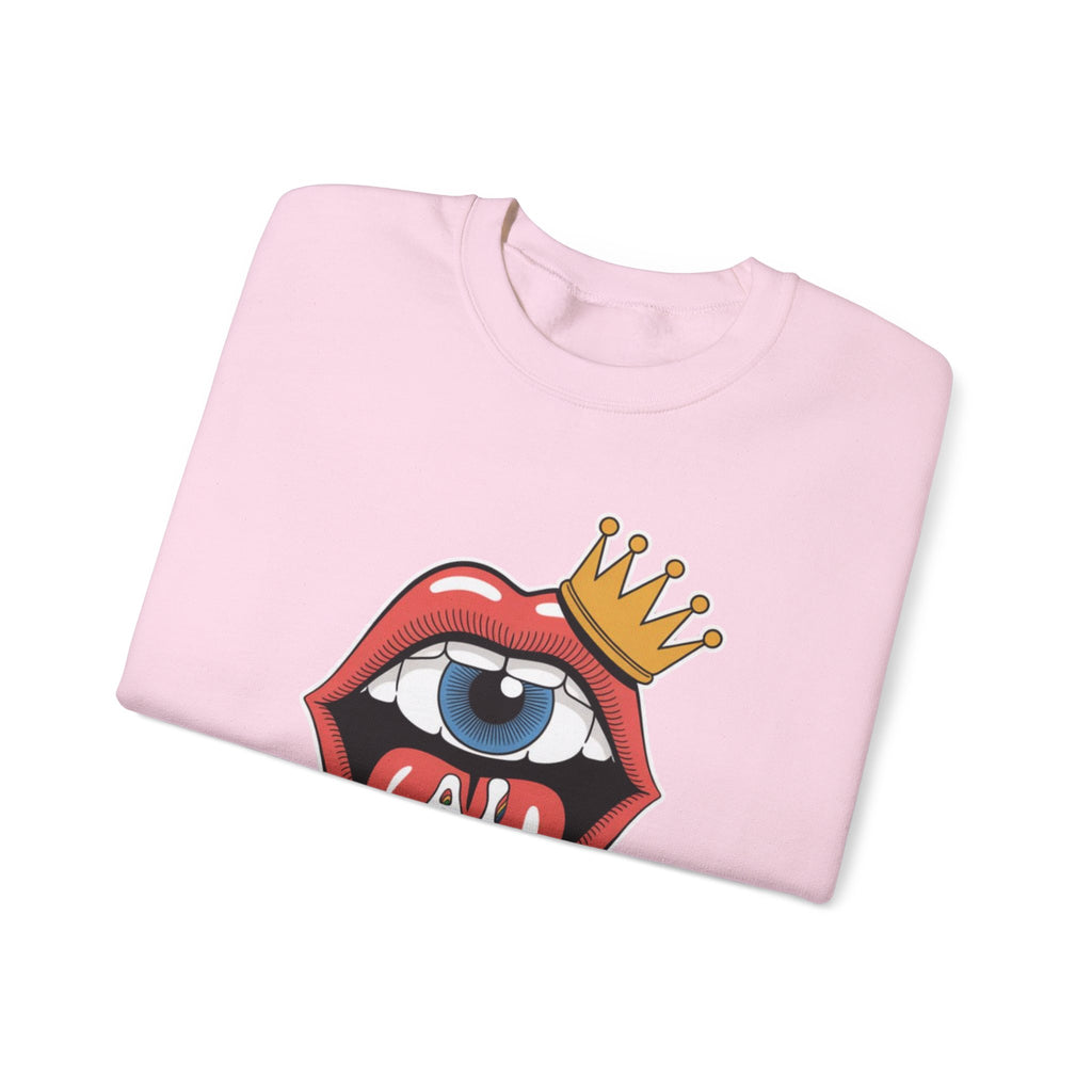 Ai Weird  "Royal Oddbyte" Unisex Heavy Blend™ Crewneck Sweatshirt