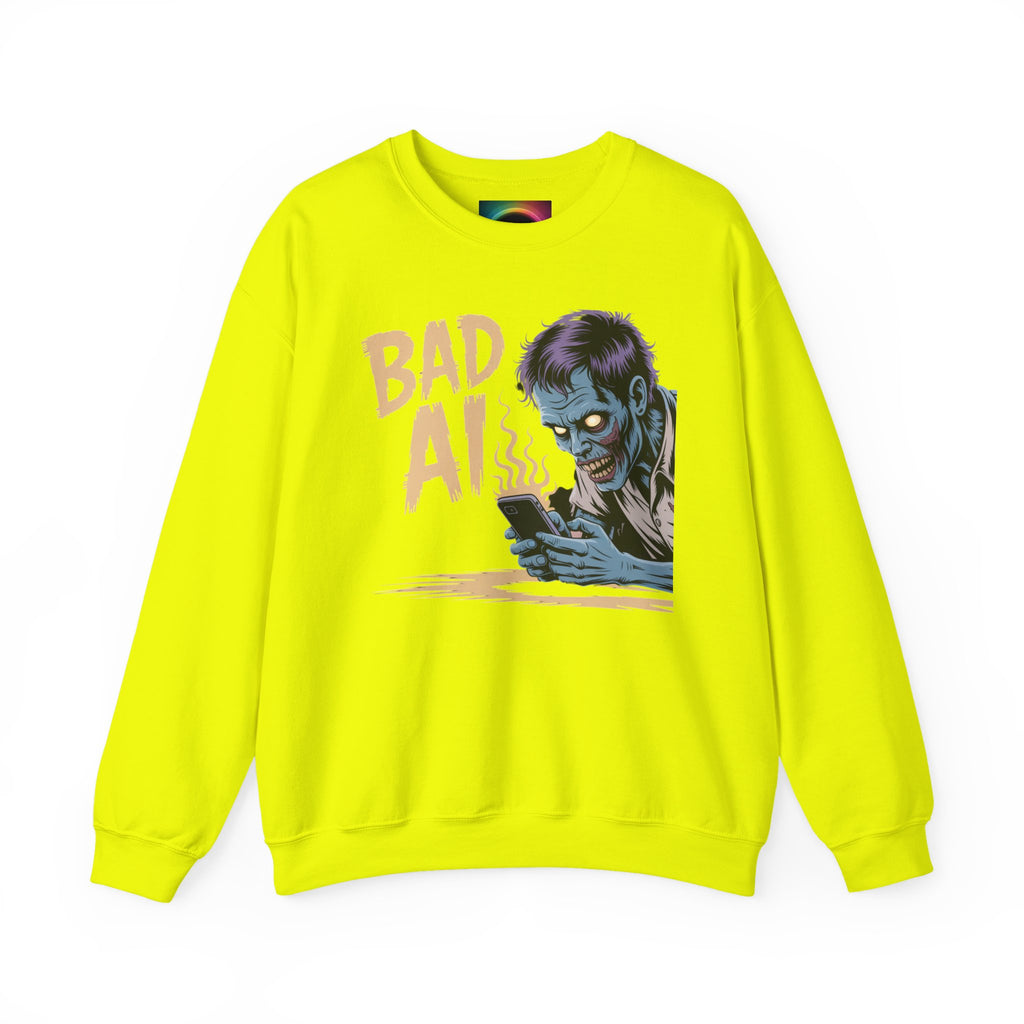 Bad AI "ZOMBIE SCROLL" Unisex Heavy Blend™ Hooded Sweatshirt