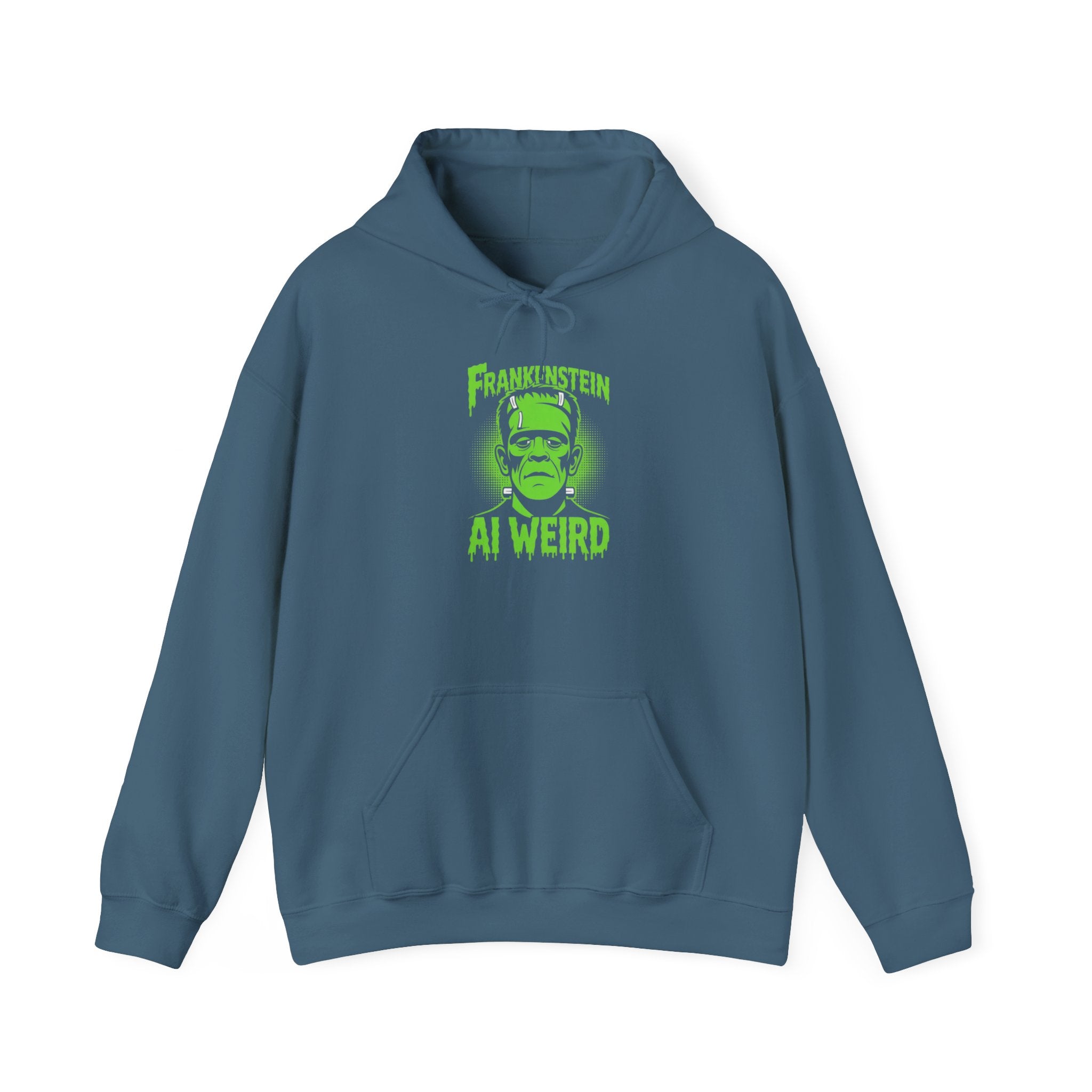 AI Weird  "Frankenbyte" Unisex Heavy Blend™ Hooded Sweatshirt