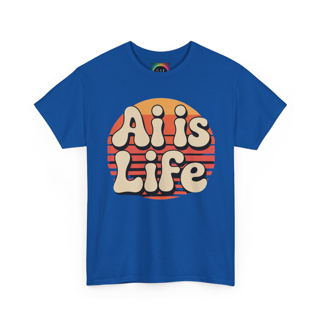 Ali Is Life "SUNSET CIRCUITRY" Retro Graphic T-Shirt