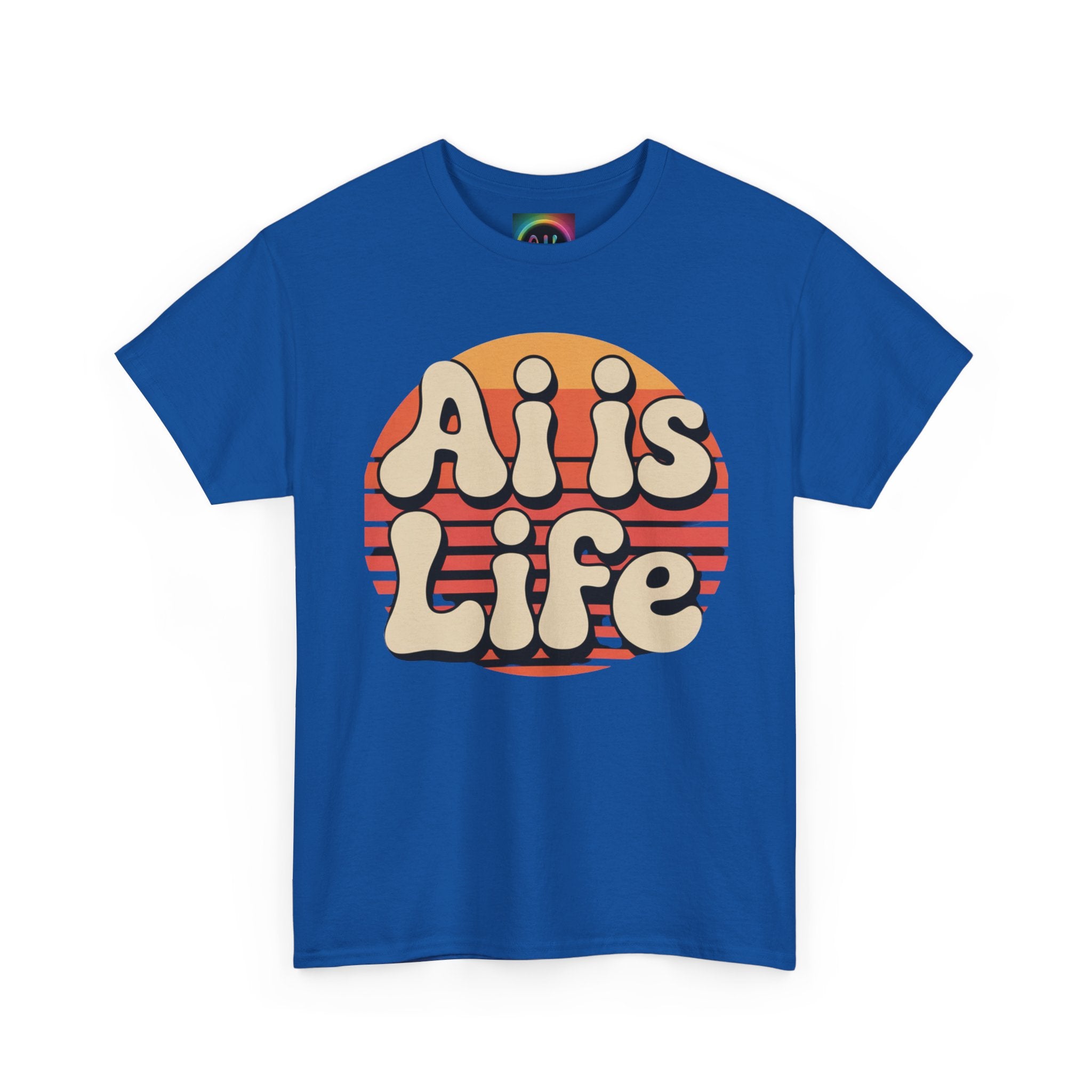 Ali Is Life "SUNSET CIRCUITRY" Retro Graphic T-Shirt