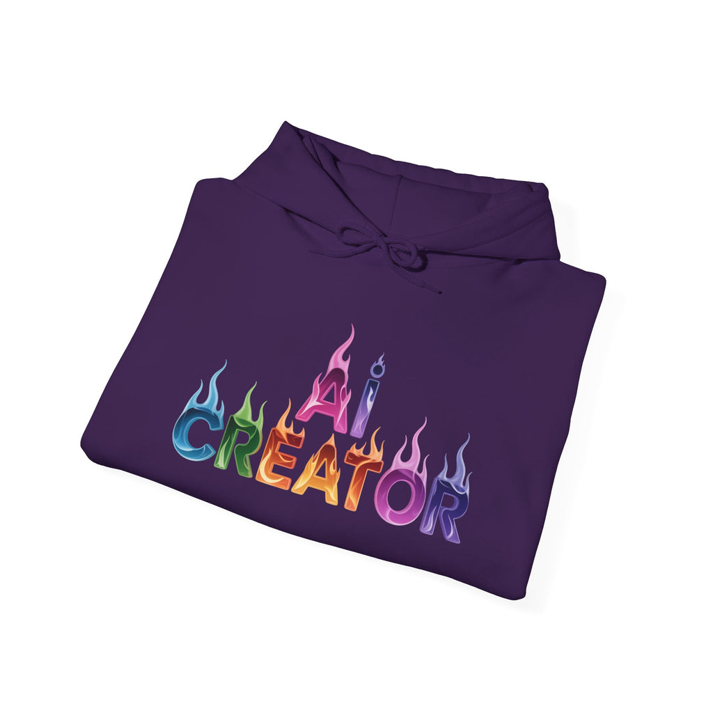 AI Creator "SPECTRUM IGNITION" Teddy Bear with Hoodie