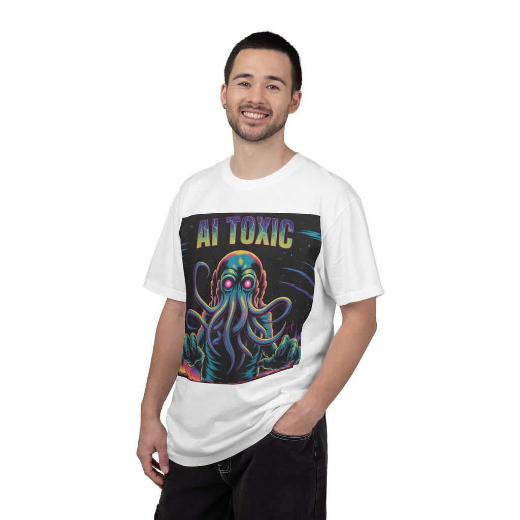AI TOXIC  "Data Overlord" Unisex Garment-Dyed T-shirt
