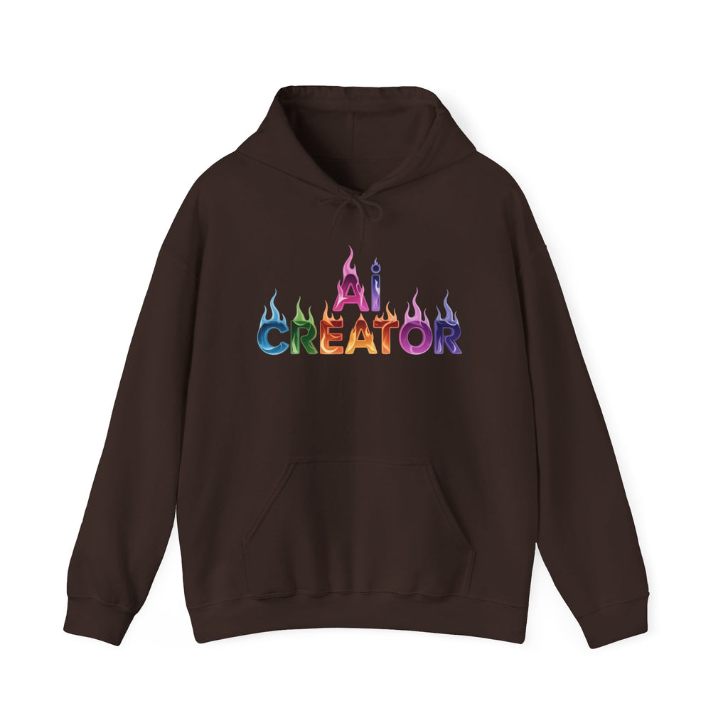 AI Creator "SPECTRUM IGNITION" Teddy Bear with Hoodie