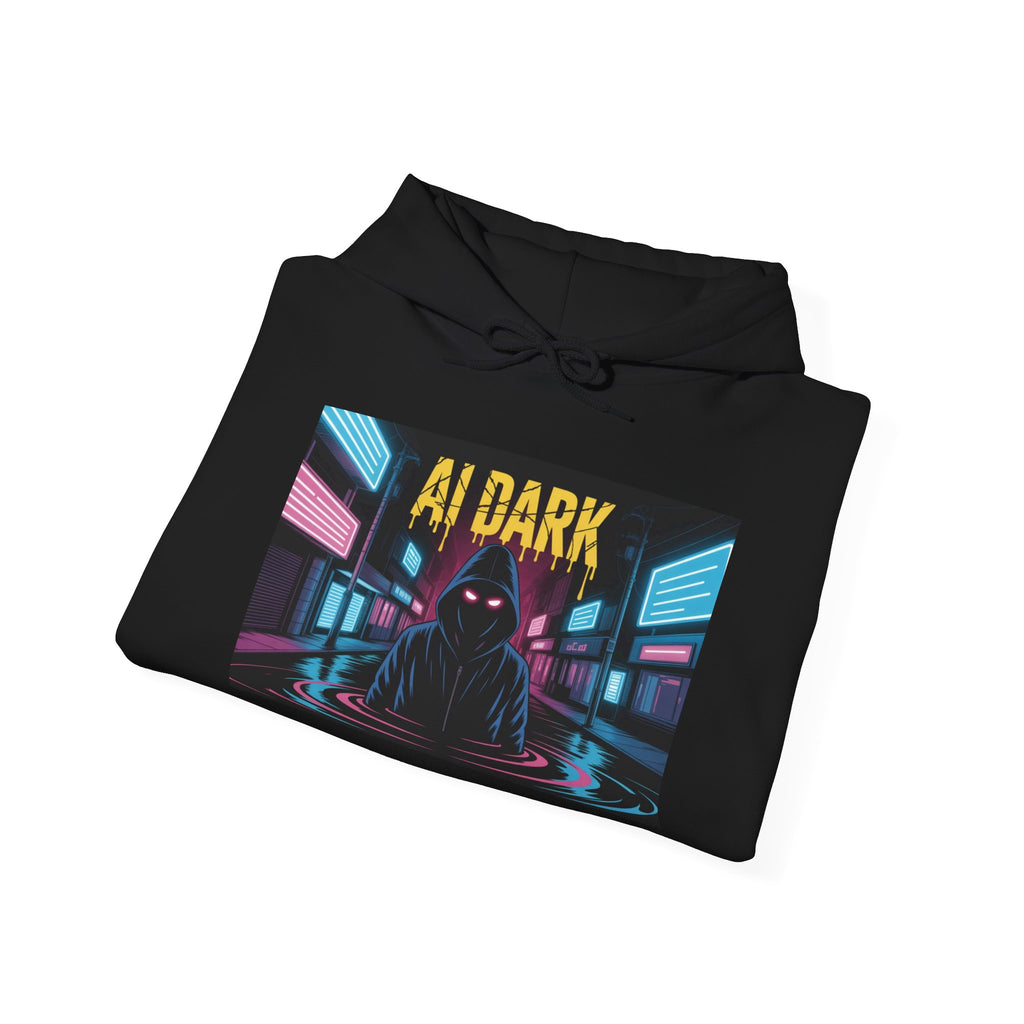 AI DARK  “Night Signal” Unisex Heavy Blend™ Hooded Sweatshirt