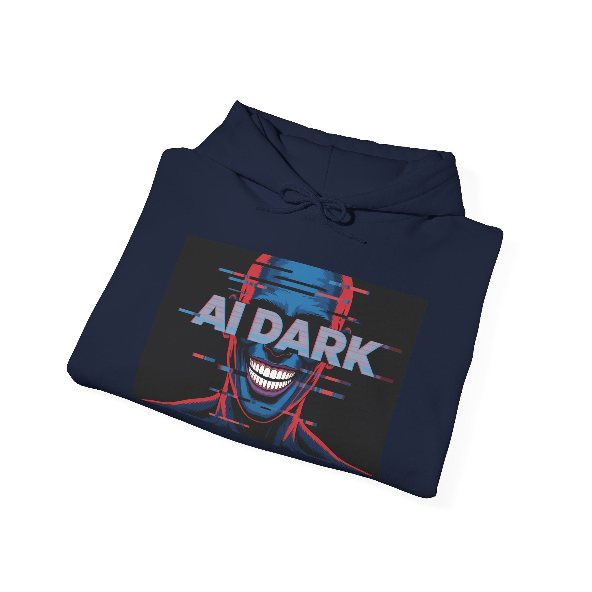 AI DARK  " Deepcore Distortion "  Unisex Heavy Blend™ Hooded Sweatshirt