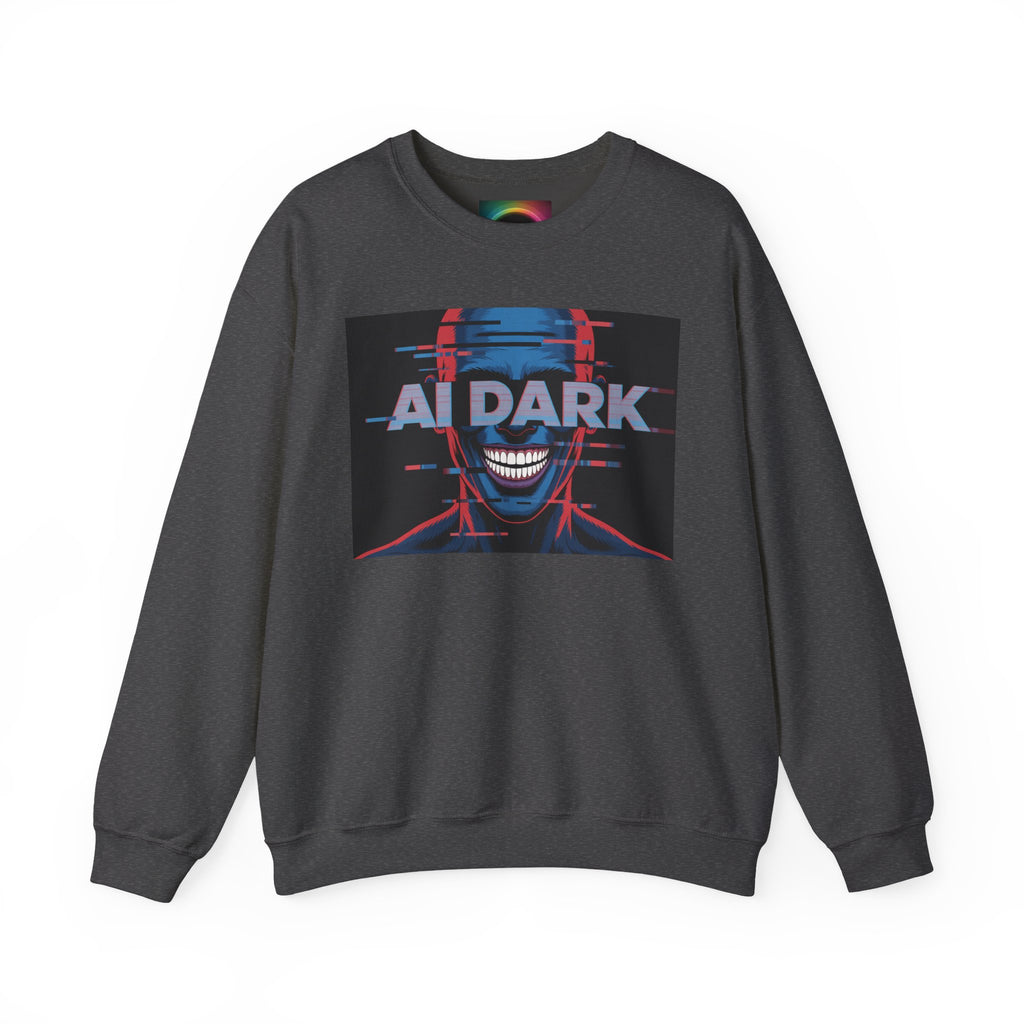 AI DARK  " Deepcore Distortion "  unisex Heavy Blend™ Crewneck Sweatshirt