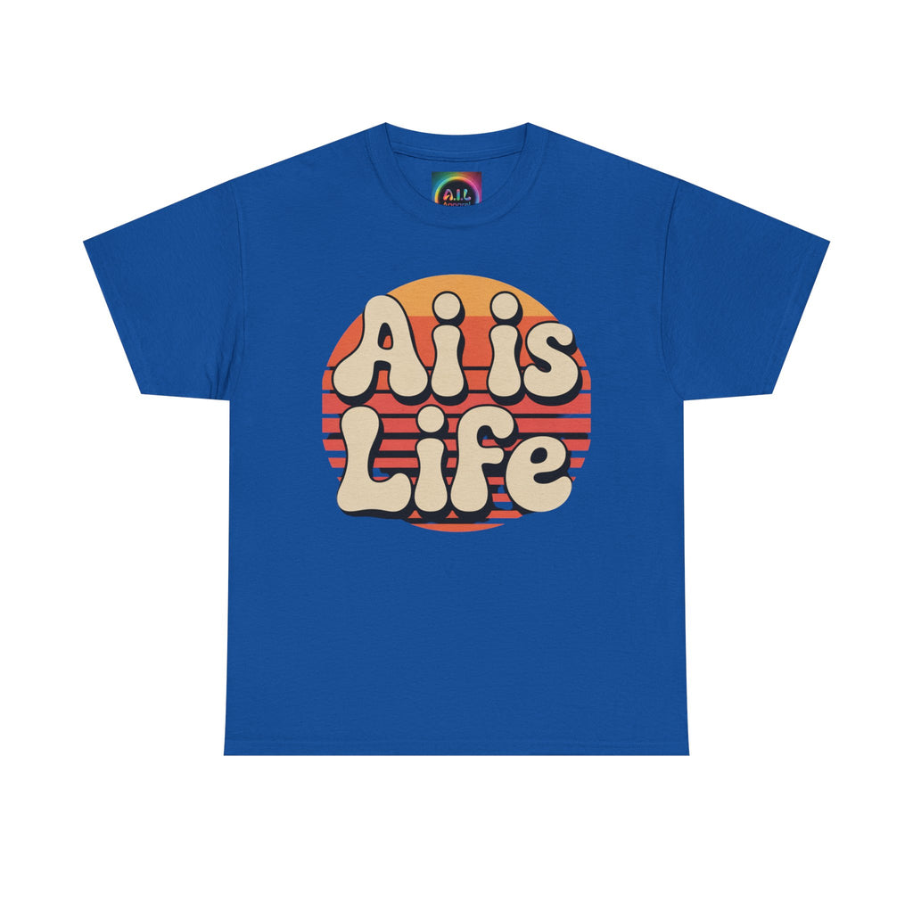 Ali Is Life "SUNSET CIRCUITRY" Retro Graphic T-Shirt