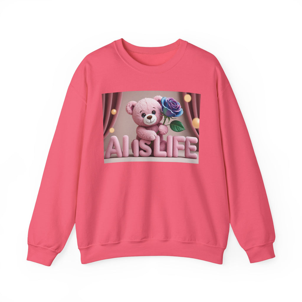 AI IS LIFE  "CUTE CIRCUIT" Unisex Heavy Blend™ Crewneck Sweatshirt