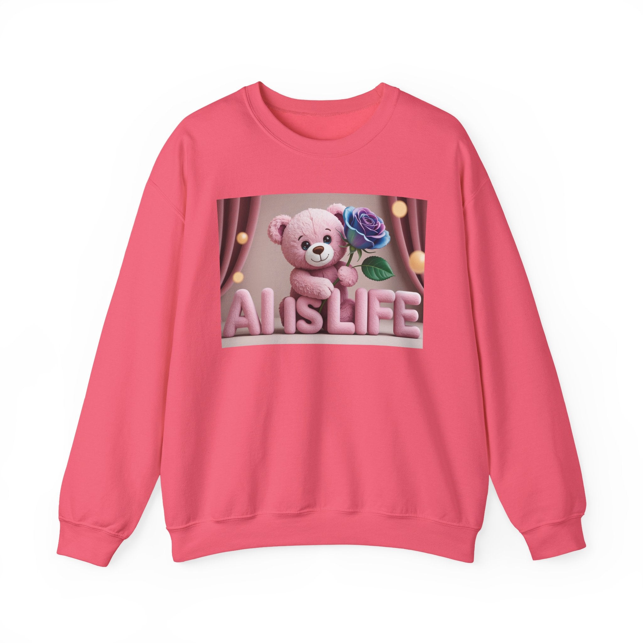 AI IS LIFE  "CUTE CIRCUIT" Unisex Heavy Blend™ Crewneck Sweatshirt