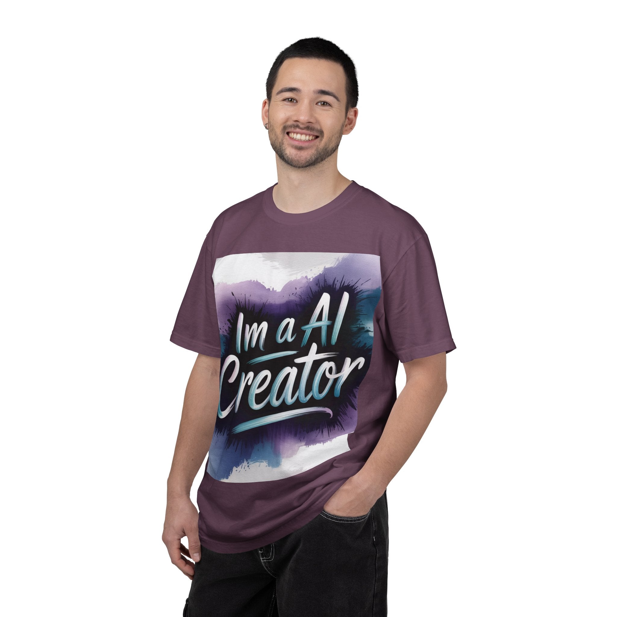 I’m a AI Creator “DIGITAL BRUSHSTROKE” Unisex Garment-Dyed T-shirt -