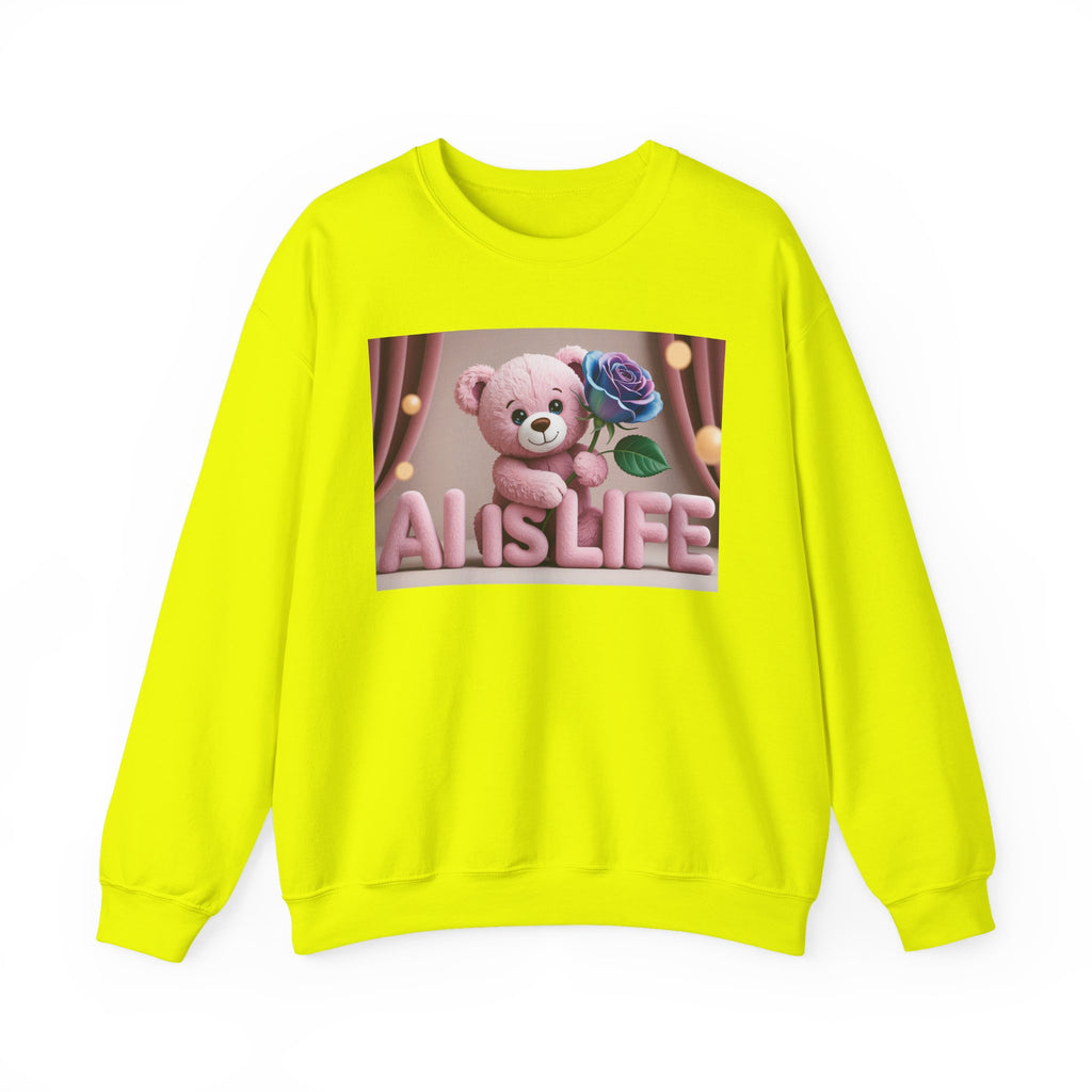 AI IS LIFE  "CUTE CIRCUIT" Unisex Heavy Blend™ Crewneck Sweatshirt