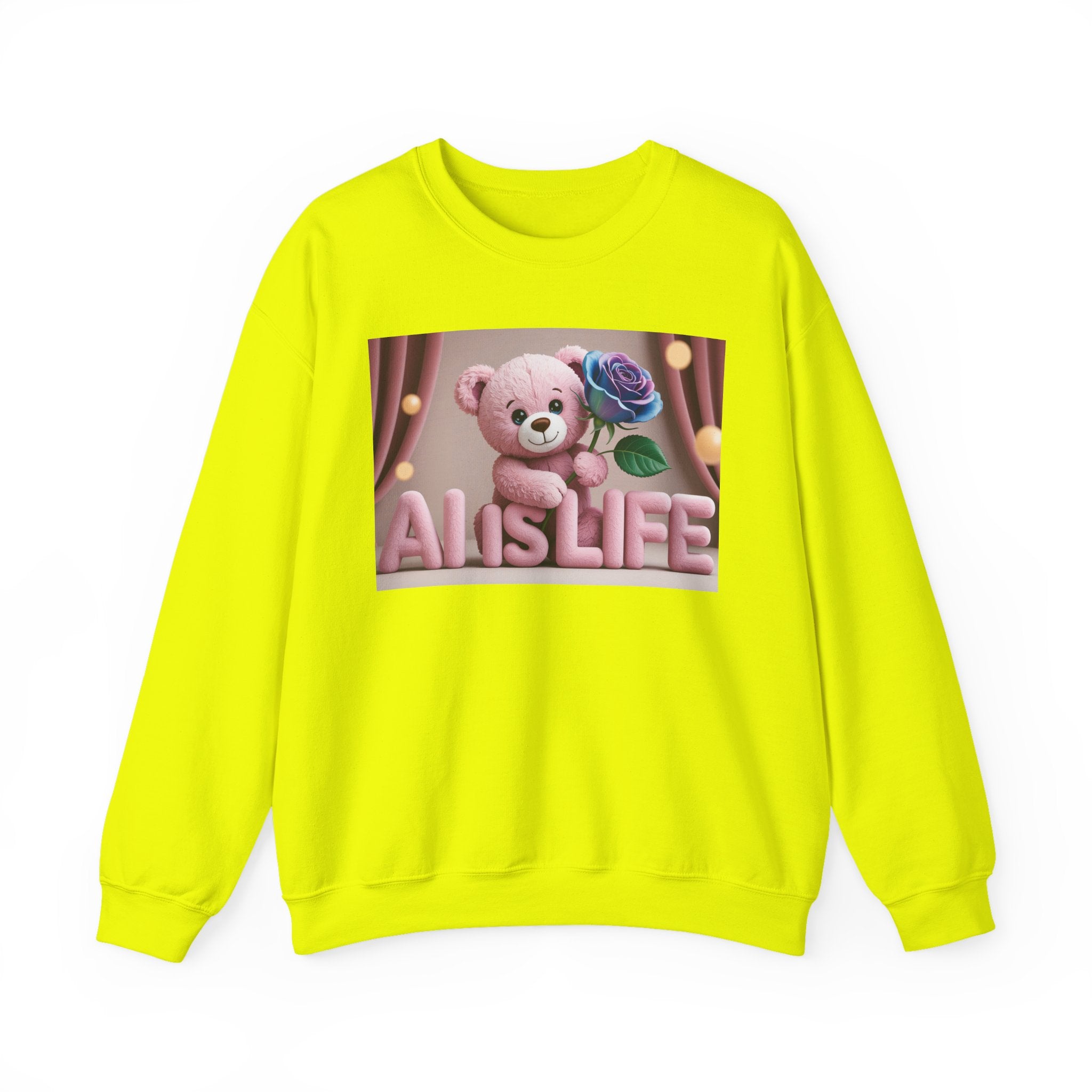 AI IS LIFE  "CUTE CIRCUIT" Unisex Heavy Blend™ Crewneck Sweatshirt