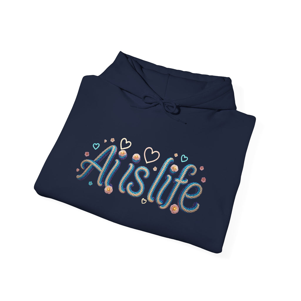 AI is Life  "TWISTED BEAUTY"  Cozy Unisex Sweatshirt