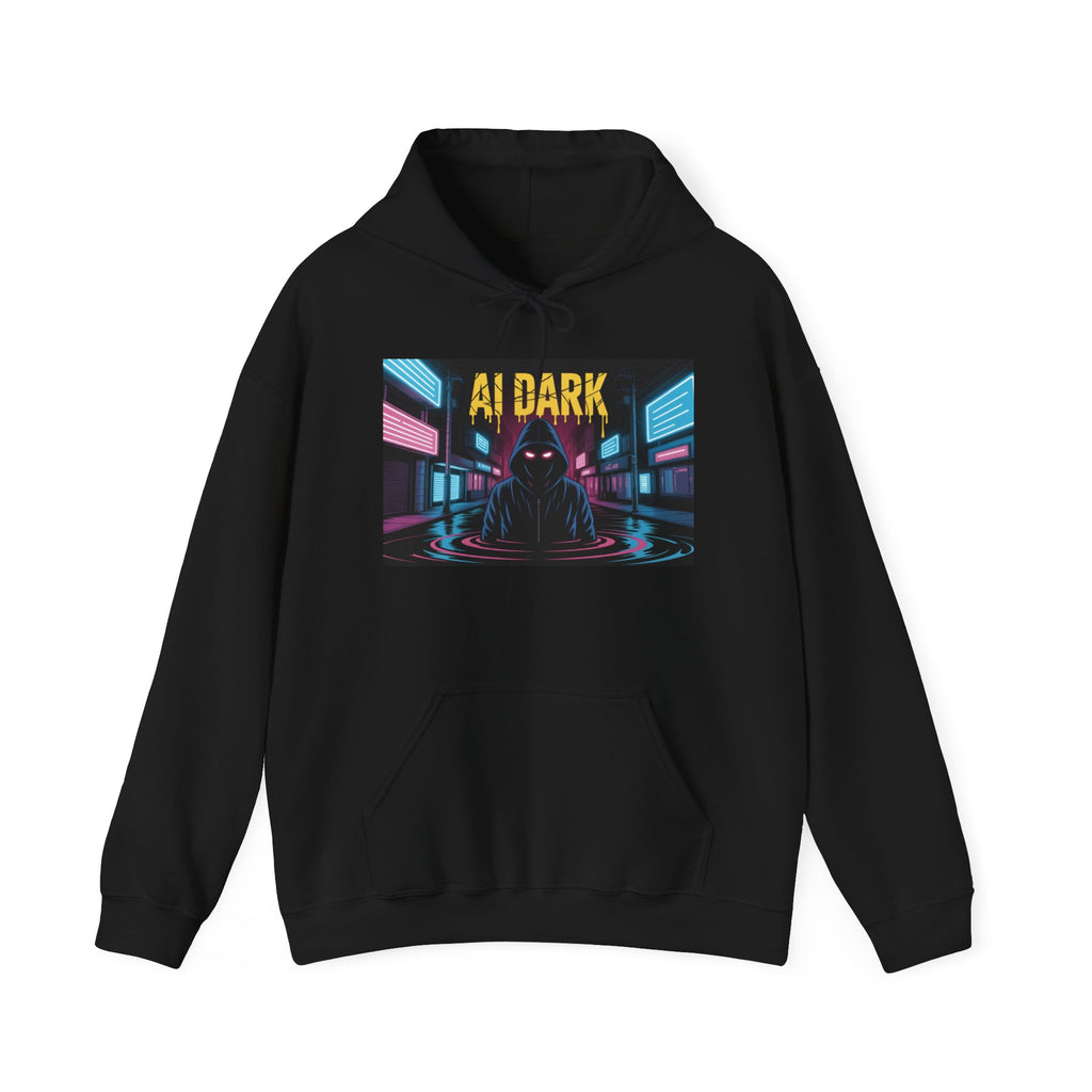 AI DARK  “Night Signal” Unisex Heavy Blend™ Hooded Sweatshirt