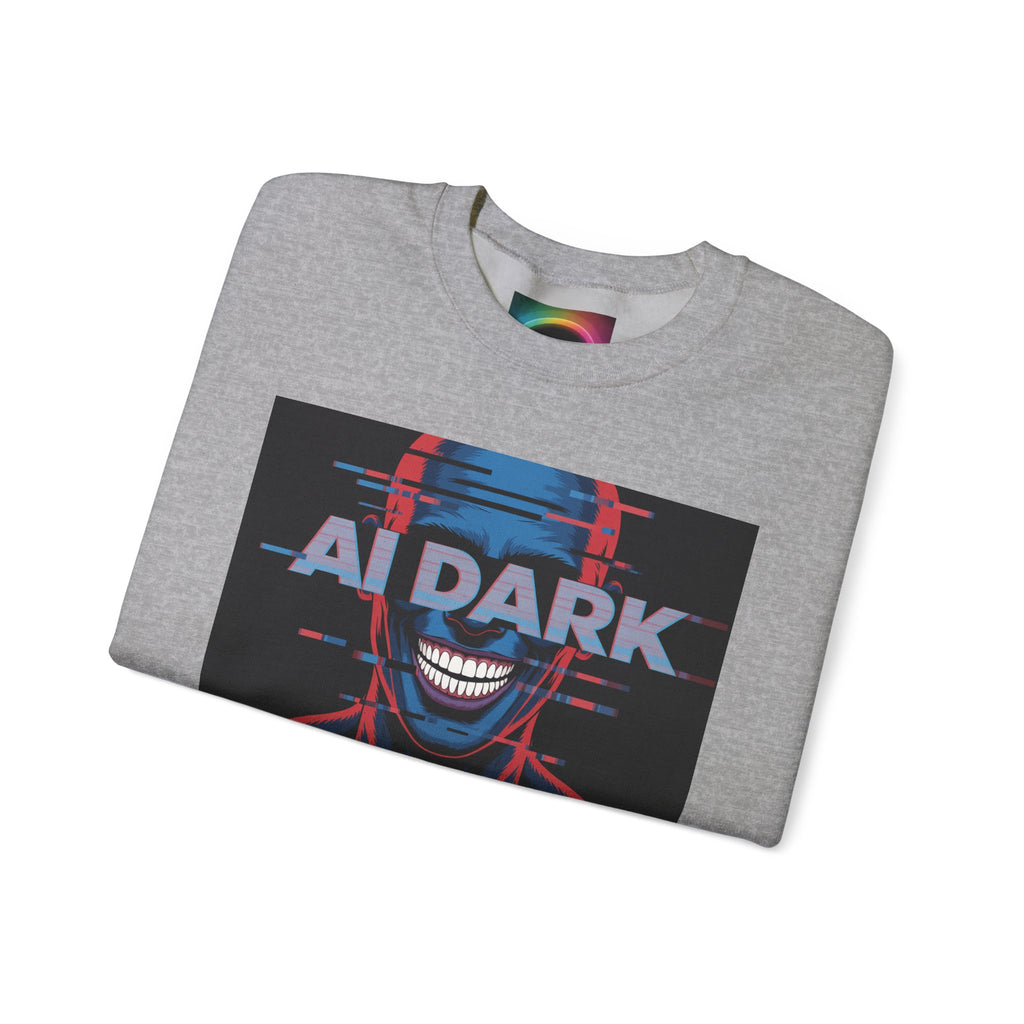 AI DARK  " Deepcore Distortion "  unisex Heavy Blend™ Crewneck Sweatshirt