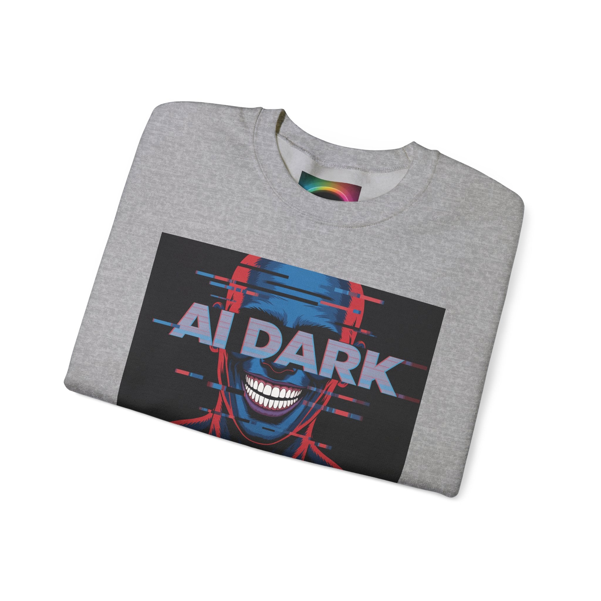 AI DARK  " Deepcore Distortion "  unisex Heavy Blend™ Crewneck Sweatshirt