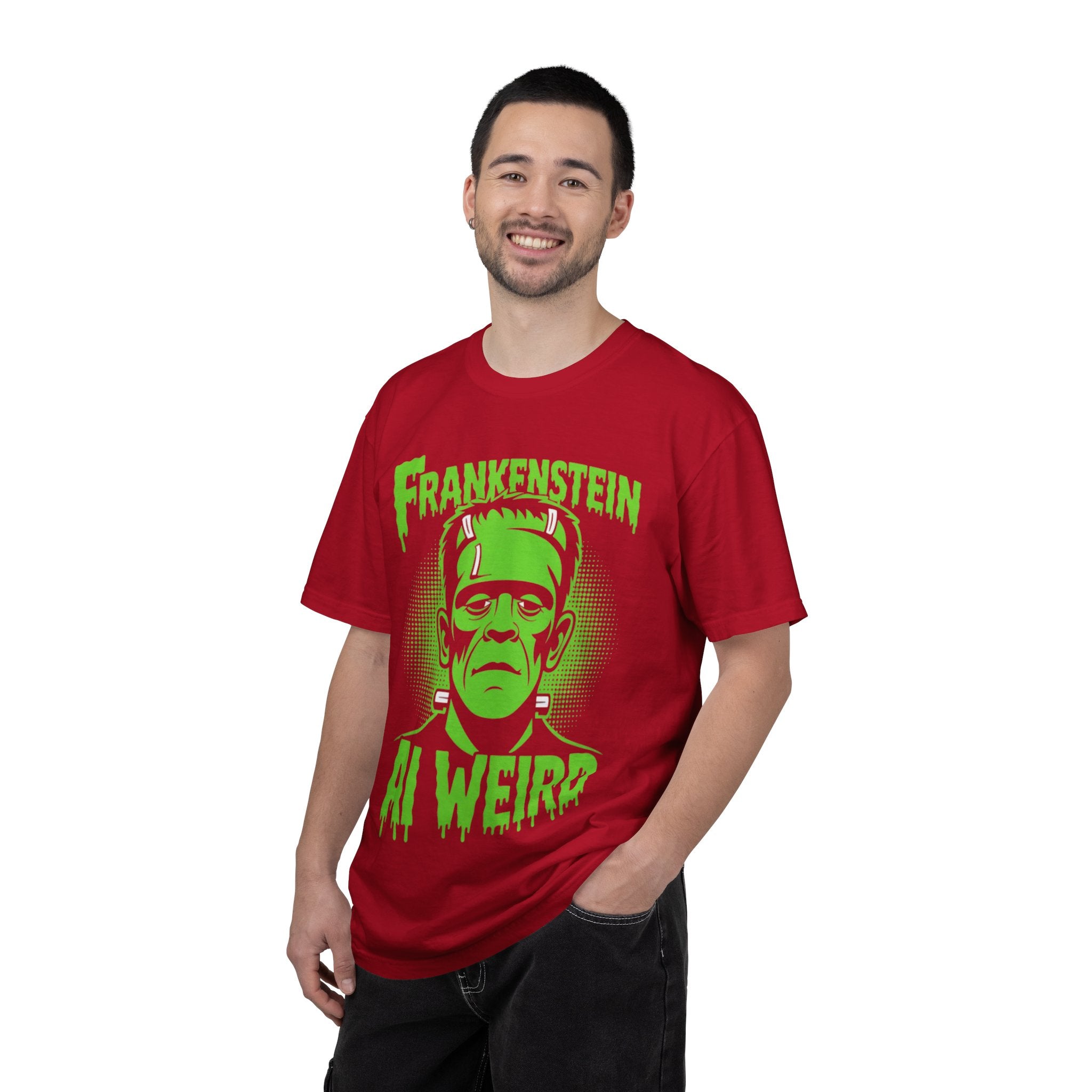 AI Weird  "Frankenbyte" Unisex Garment-Dyed T-shirt