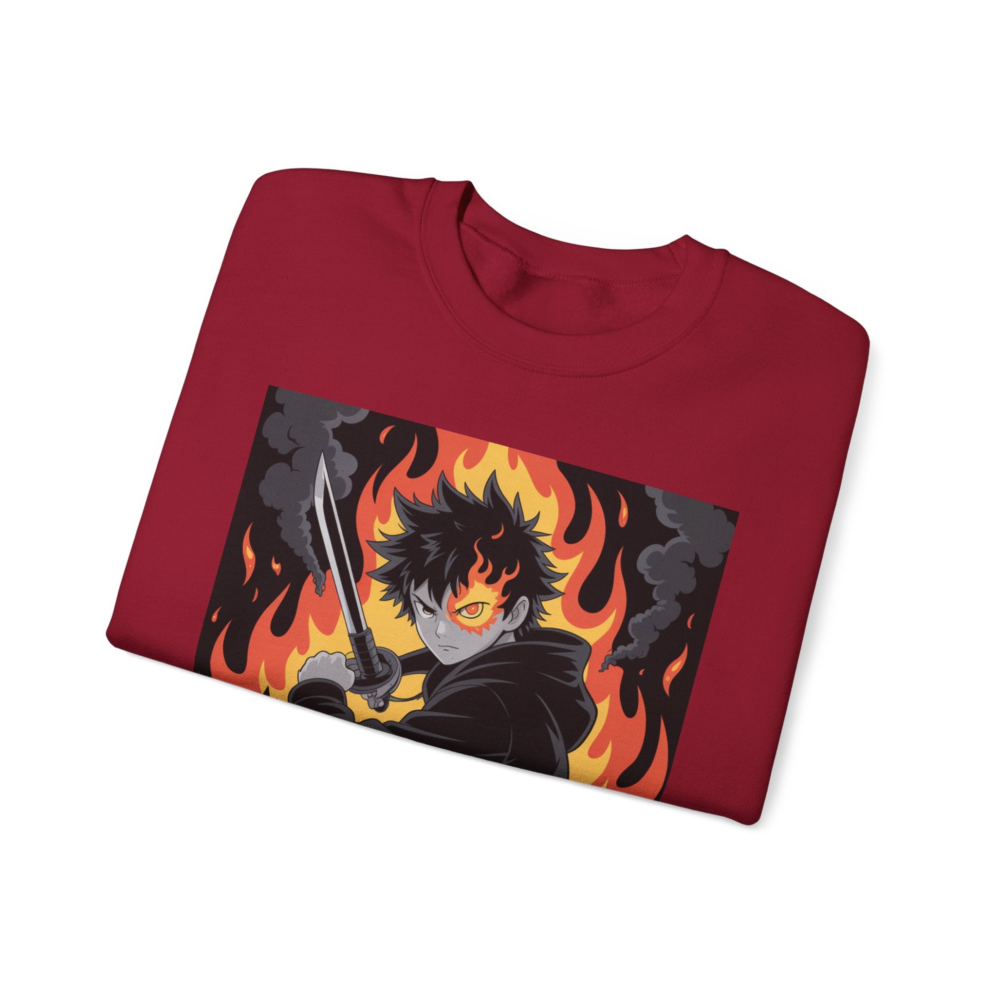 AI BEAST  "Warrior.exe"  Unisex Heavy Blend™ Crewneck Sweatshirt
