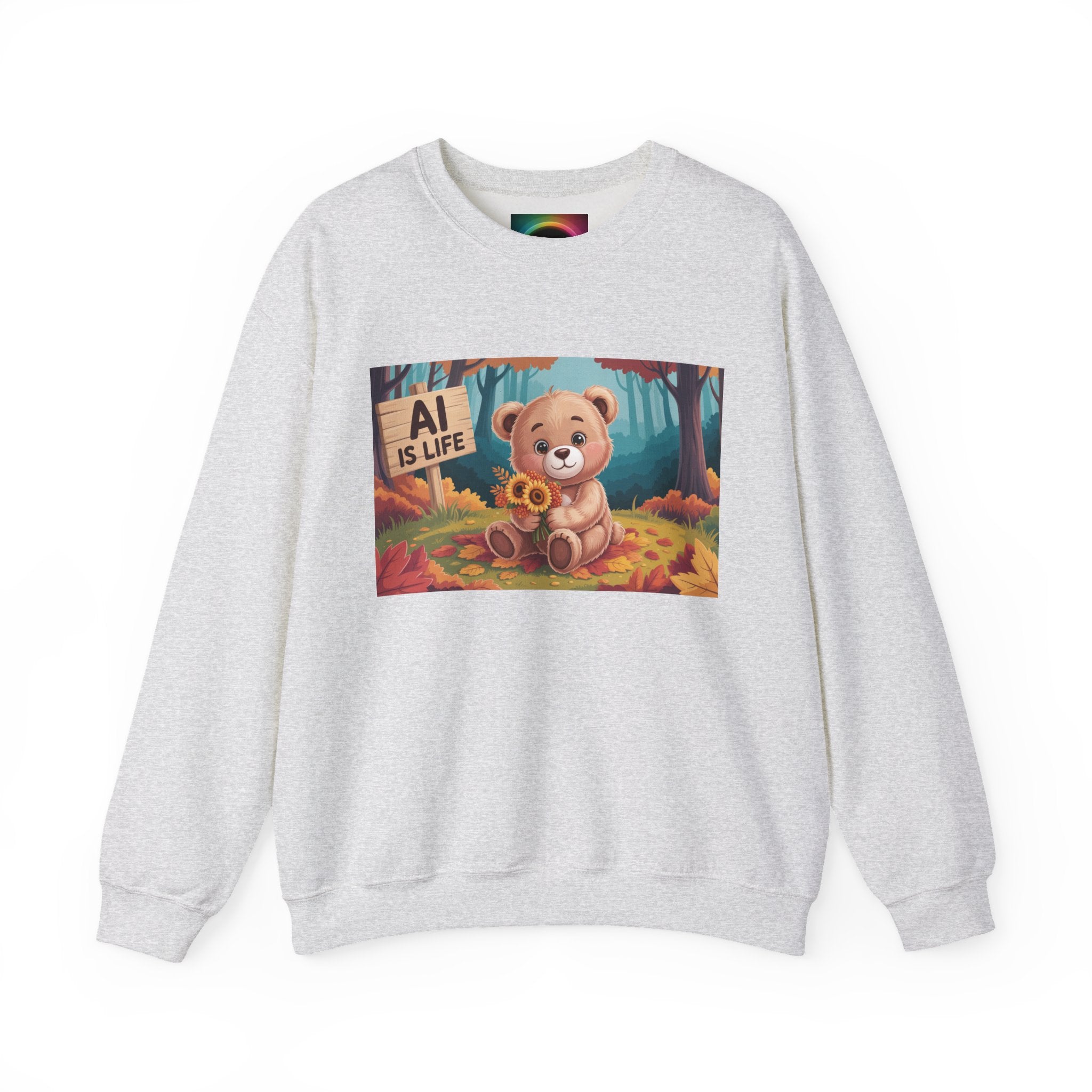 AI IS LIFE  " Cuddle Code "   Unisex Heavy Blend™ Crewneck Sweatshirt