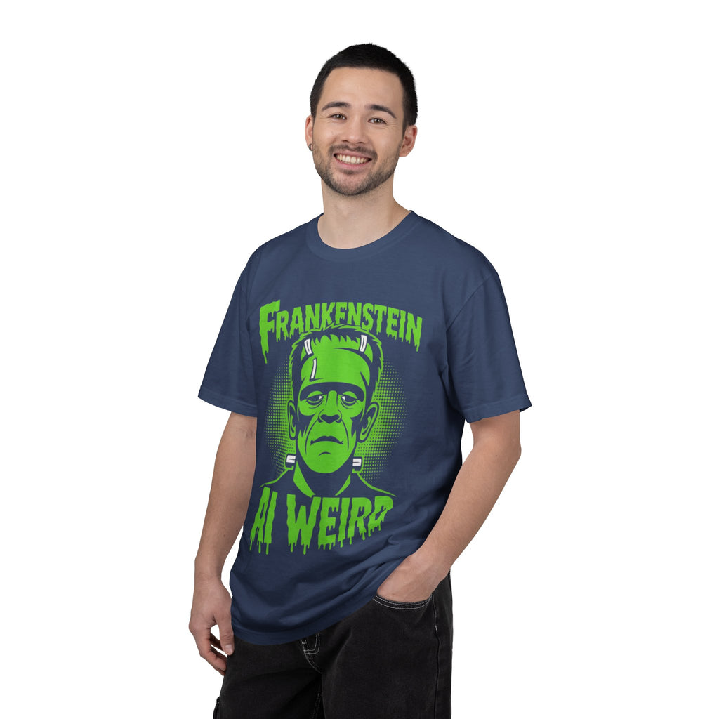 AI Weird  "Frankenbyte" Unisex Garment-Dyed T-shirt