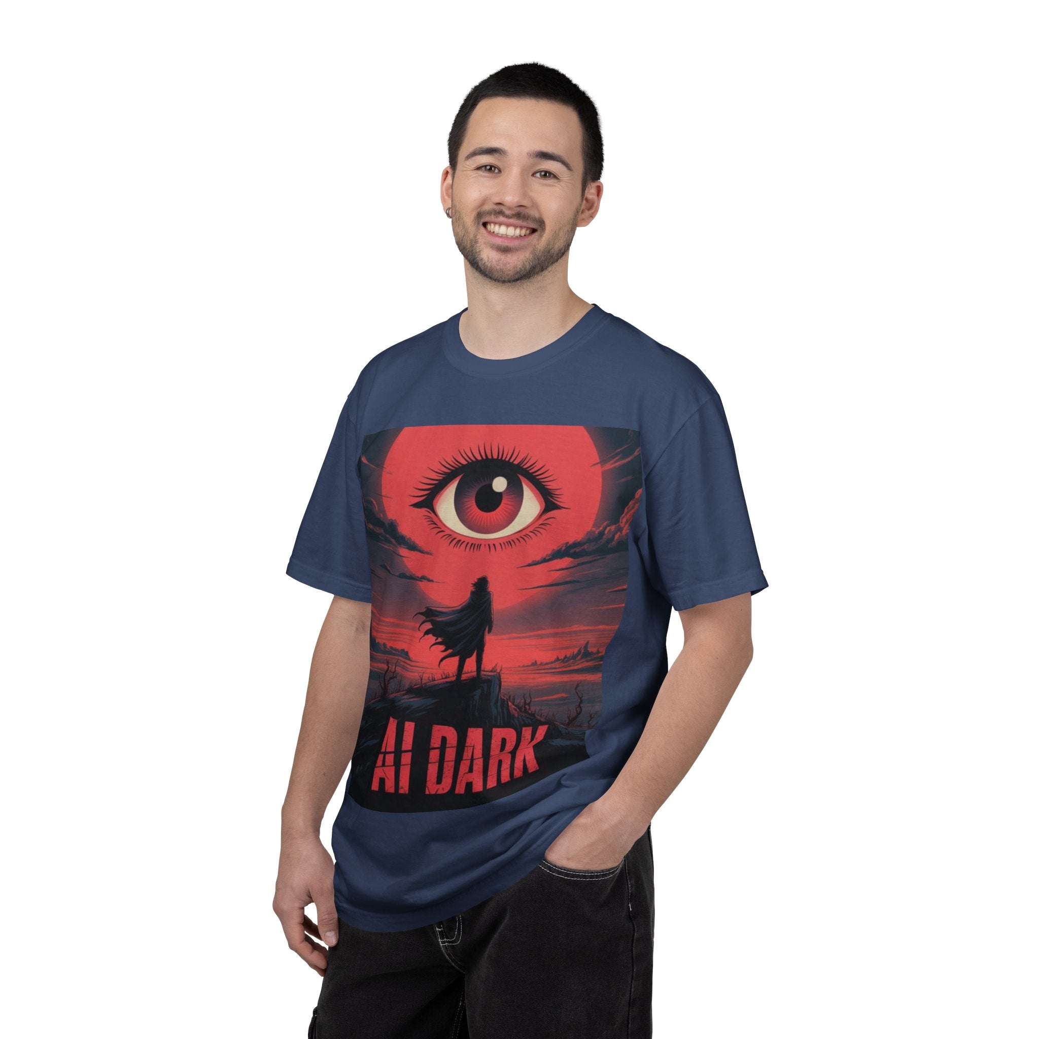 AI DARK “Shadow Protocol” Unisex Garment-Dyed T-shirt
