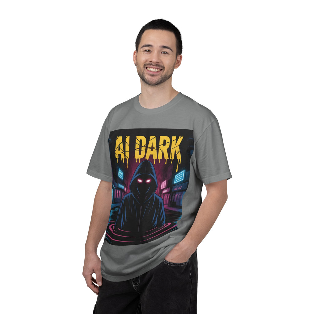 AI DARK  “Night Signal”  Unisex Garment-Dyed T-shirt