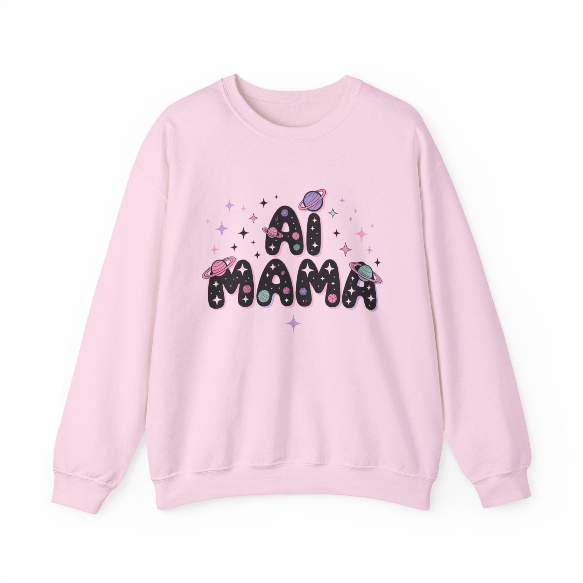 AI Mama "Digital Daydreamer" Unisex Heavy Blend™ Crewneck Sweatshirt