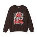 AI IS LIFE  " Neural Pop "  Unisex Heavy Blend™ Crewneck Sweatshirt