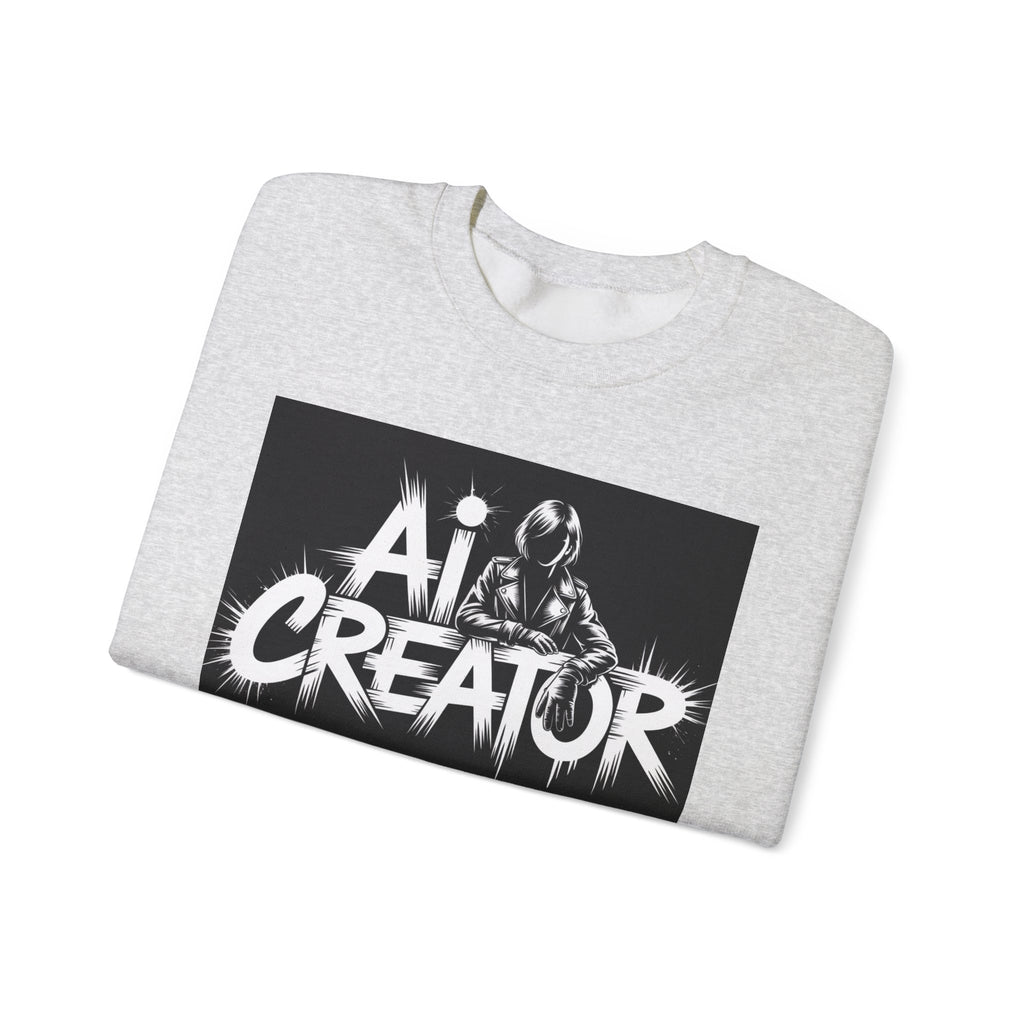 AI Creator  "Digital Rebel" Unisex Heavy Blend™ Crewneck Sweatshirt