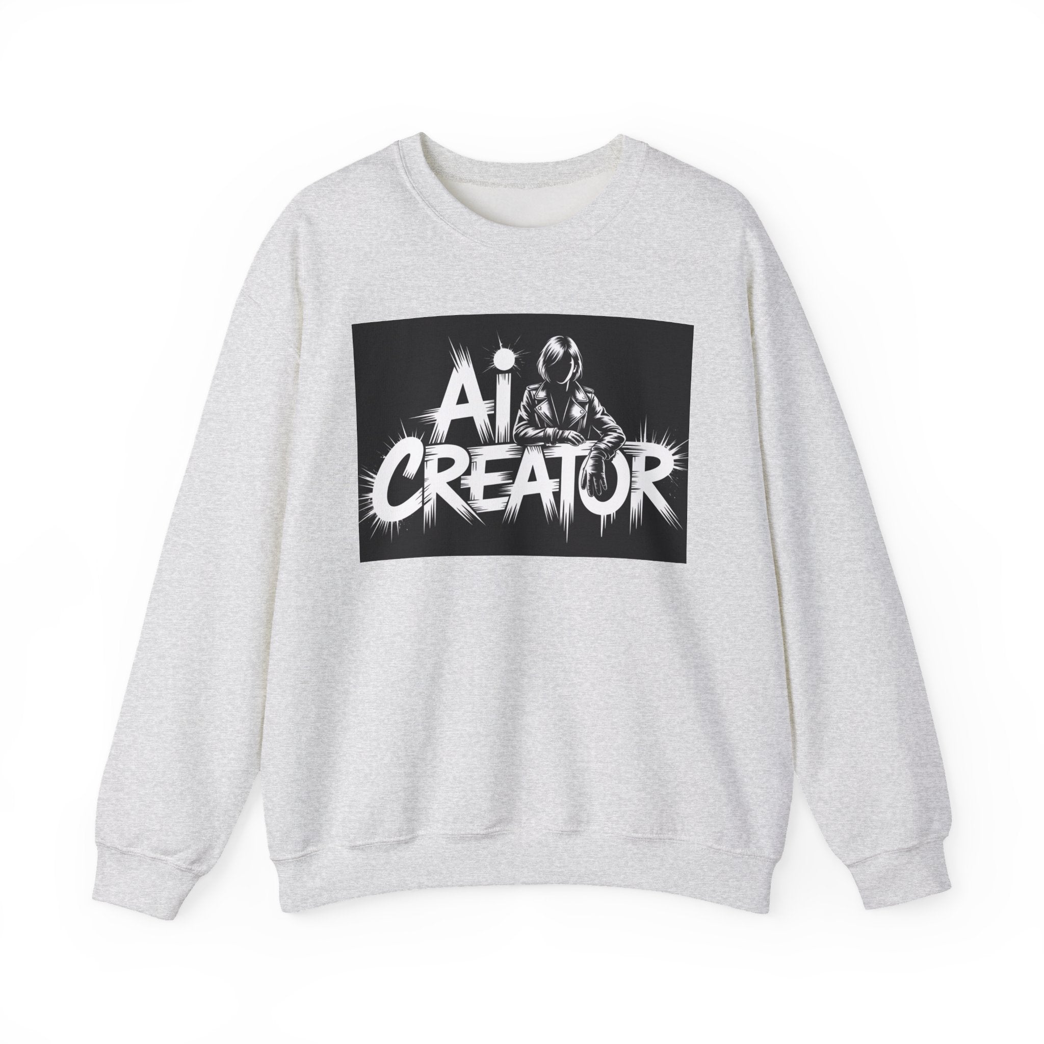 AI Creator  "Digital Rebel" Unisex Heavy Blend™ Crewneck Sweatshirt