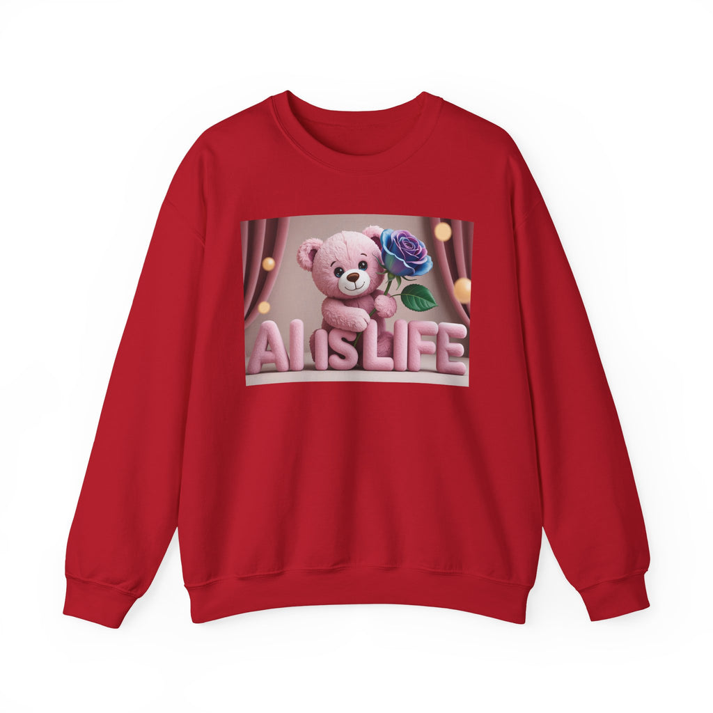 AI IS LIFE  "CUTE CIRCUIT" Unisex Heavy Blend™ Crewneck Sweatshirt