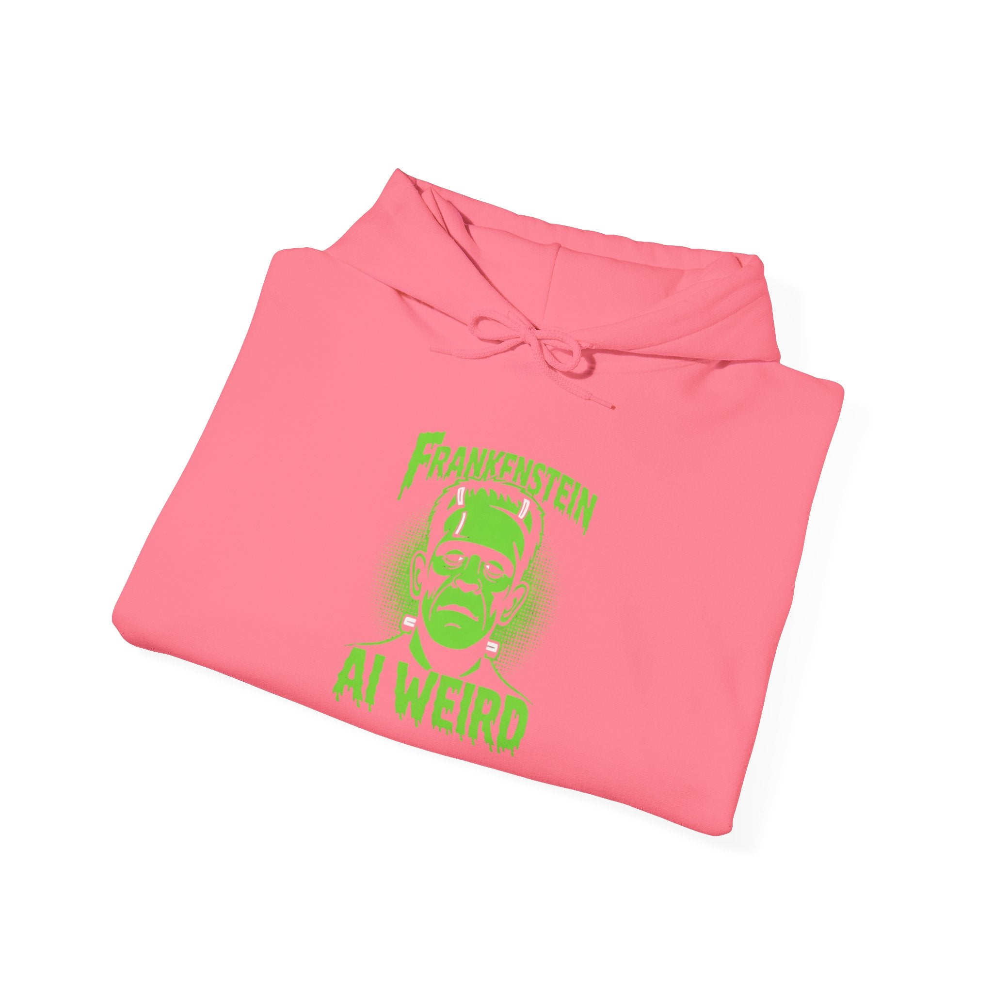 AI Weird  "Frankenbyte" Unisex Heavy Blend™ Hooded Sweatshirt