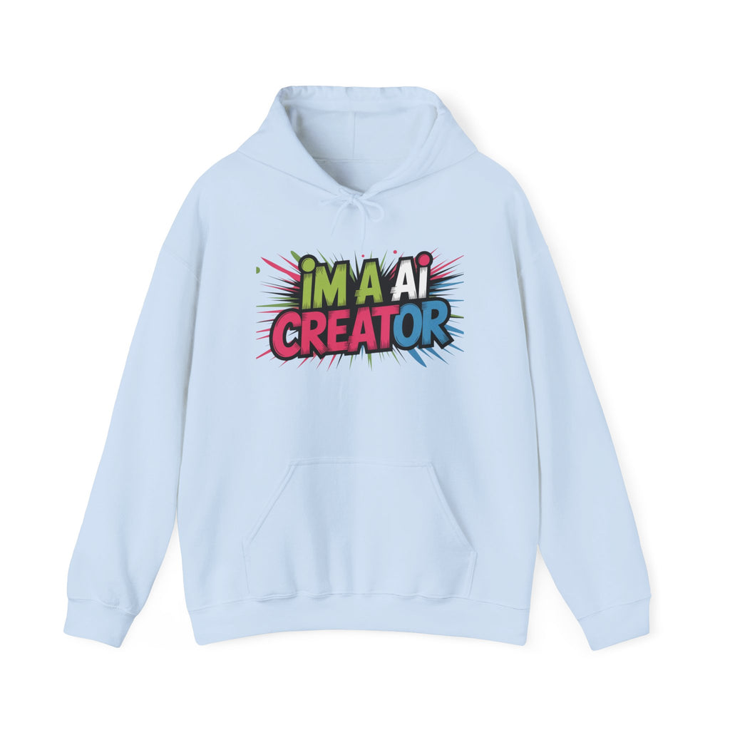 AI Creator  "Code Splash" Unisex Heavy Blend™ Hooded Sweatshirt