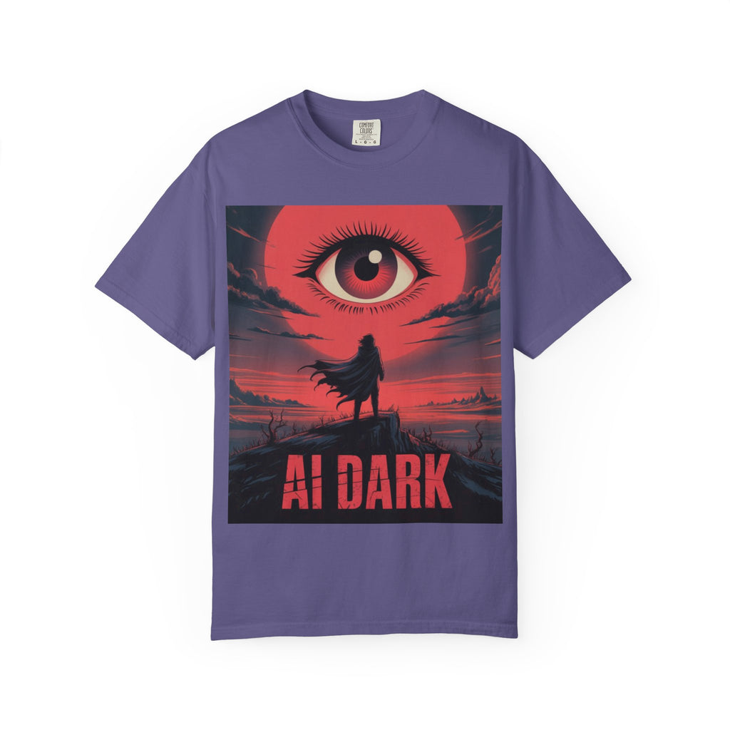AI DARK “Shadow Protocol” Unisex Garment-Dyed T-shirt