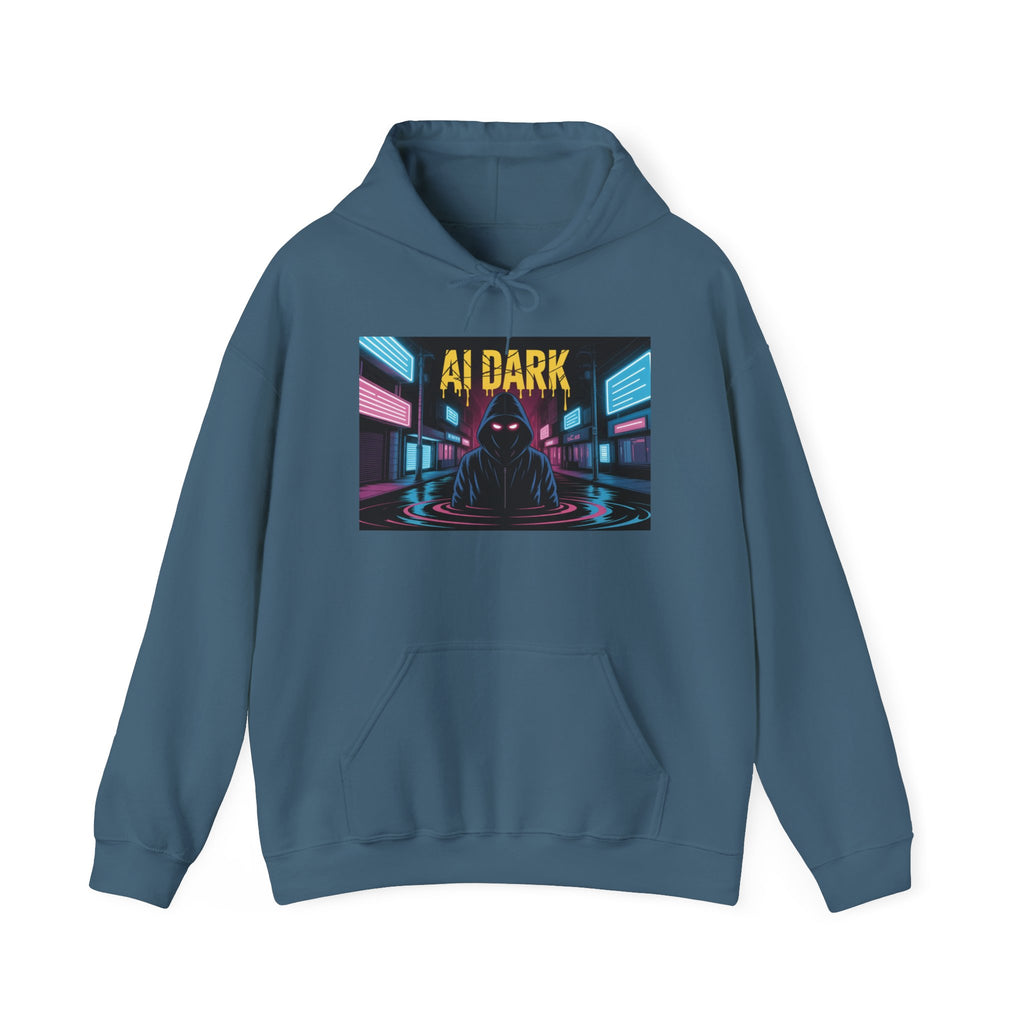 AI DARK  “Night Signal” Unisex Heavy Blend™ Hooded Sweatshirt