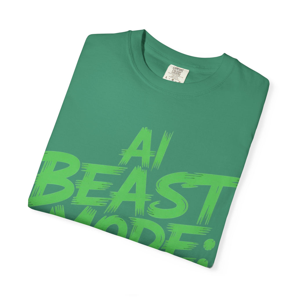 AI BEAST MODE: ON “DIGITAL HULK ENERGY” Unisex Garment-Dyed T-shirt