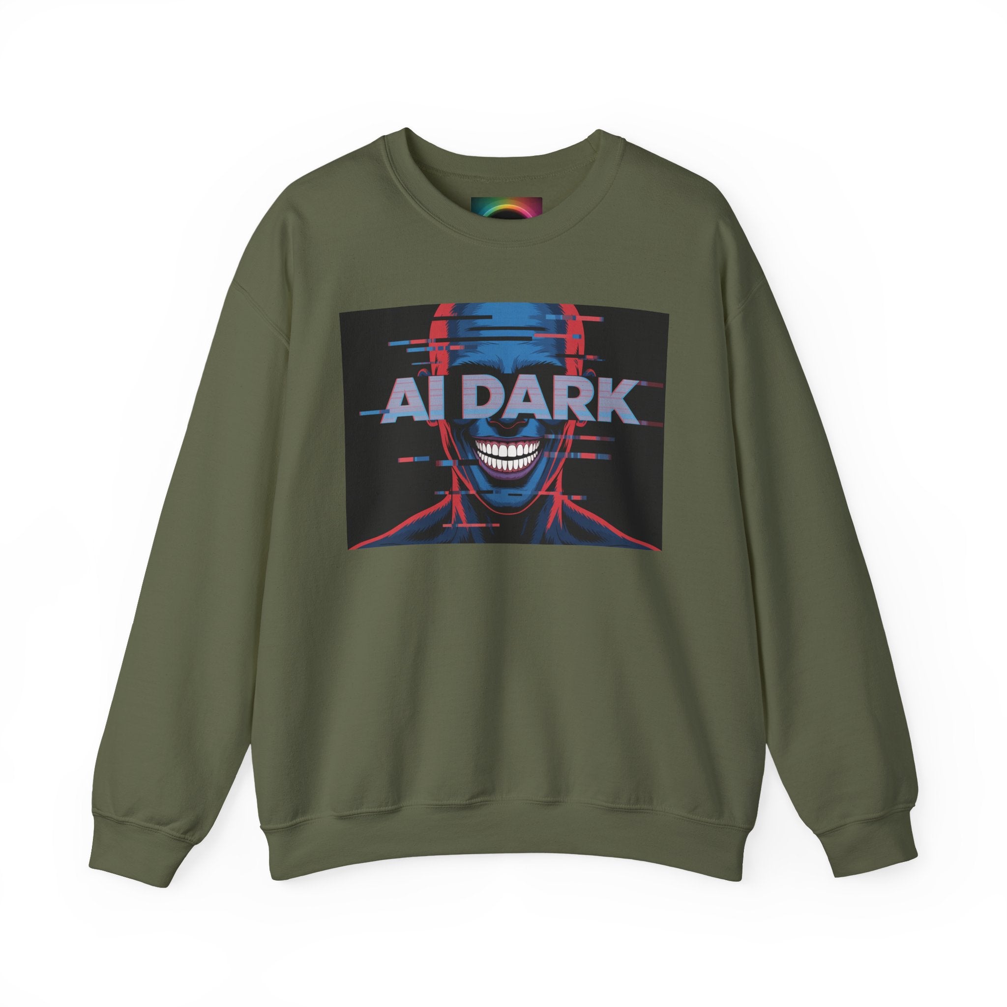 AI DARK  " Deepcore Distortion "  unisex Heavy Blend™ Crewneck Sweatshirt