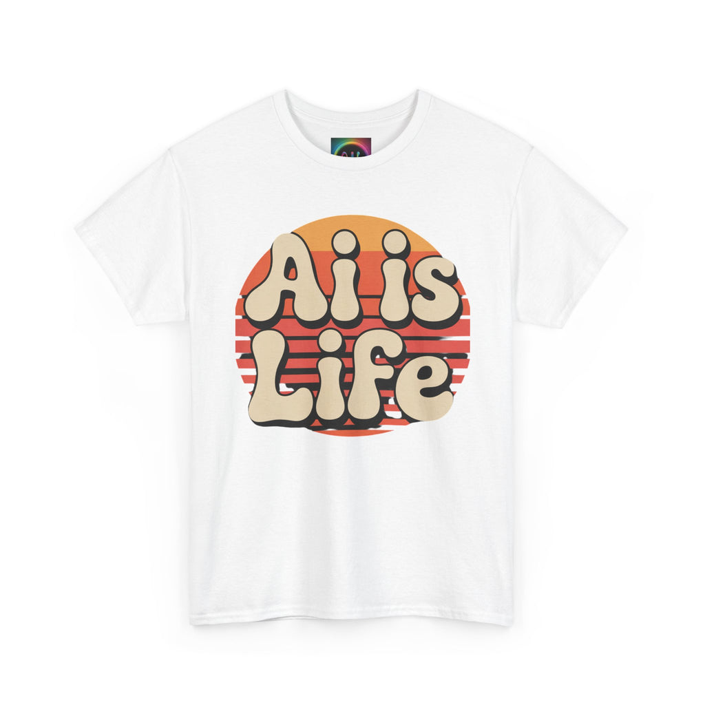 Ali Is Life "SUNSET CIRCUITRY" Retro Graphic T-Shirt