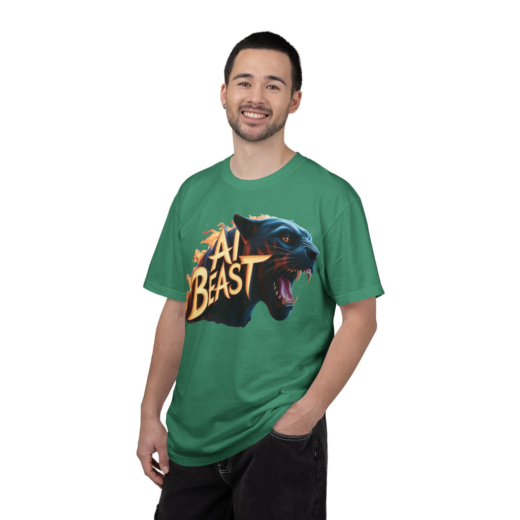 AI BEAST  "Wildfire Algorithm"  Unisex Garment-Dyed T-shirt