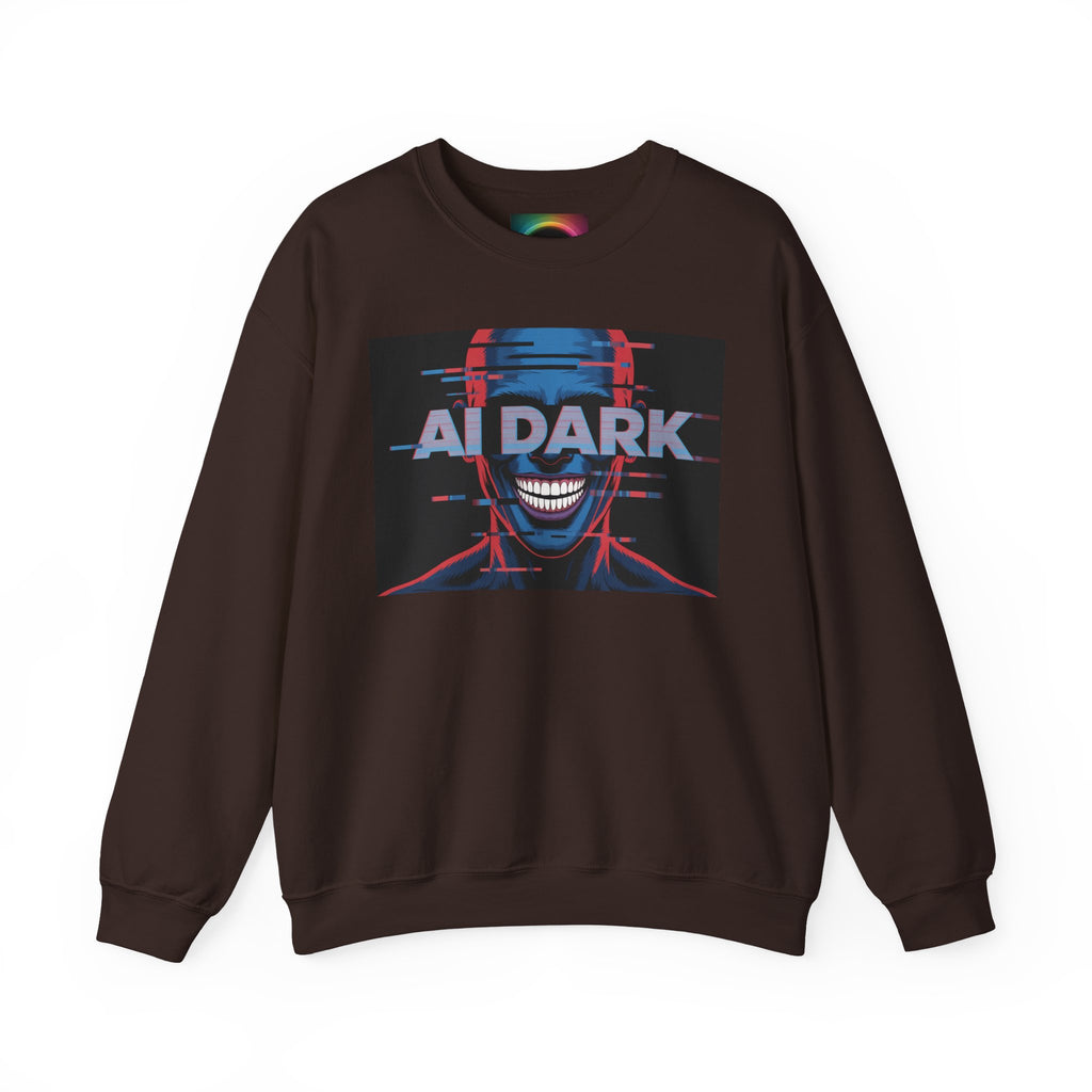 AI DARK  " Deepcore Distortion "  unisex Heavy Blend™ Crewneck Sweatshirt