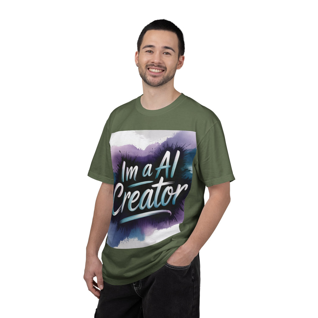 I’m a AI Creator “DIGITAL BRUSHSTROKE” Unisex Garment-Dyed T-shirt -