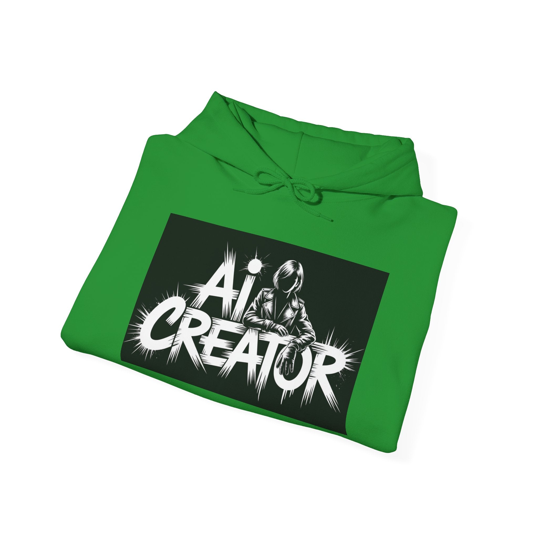 AI Creator  "Digital Rebel" Unisex Heavy Blend™ Hooded Sweatshirt