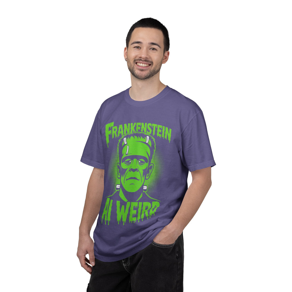 AI Weird  "Frankenbyte" Unisex Garment-Dyed T-shirt