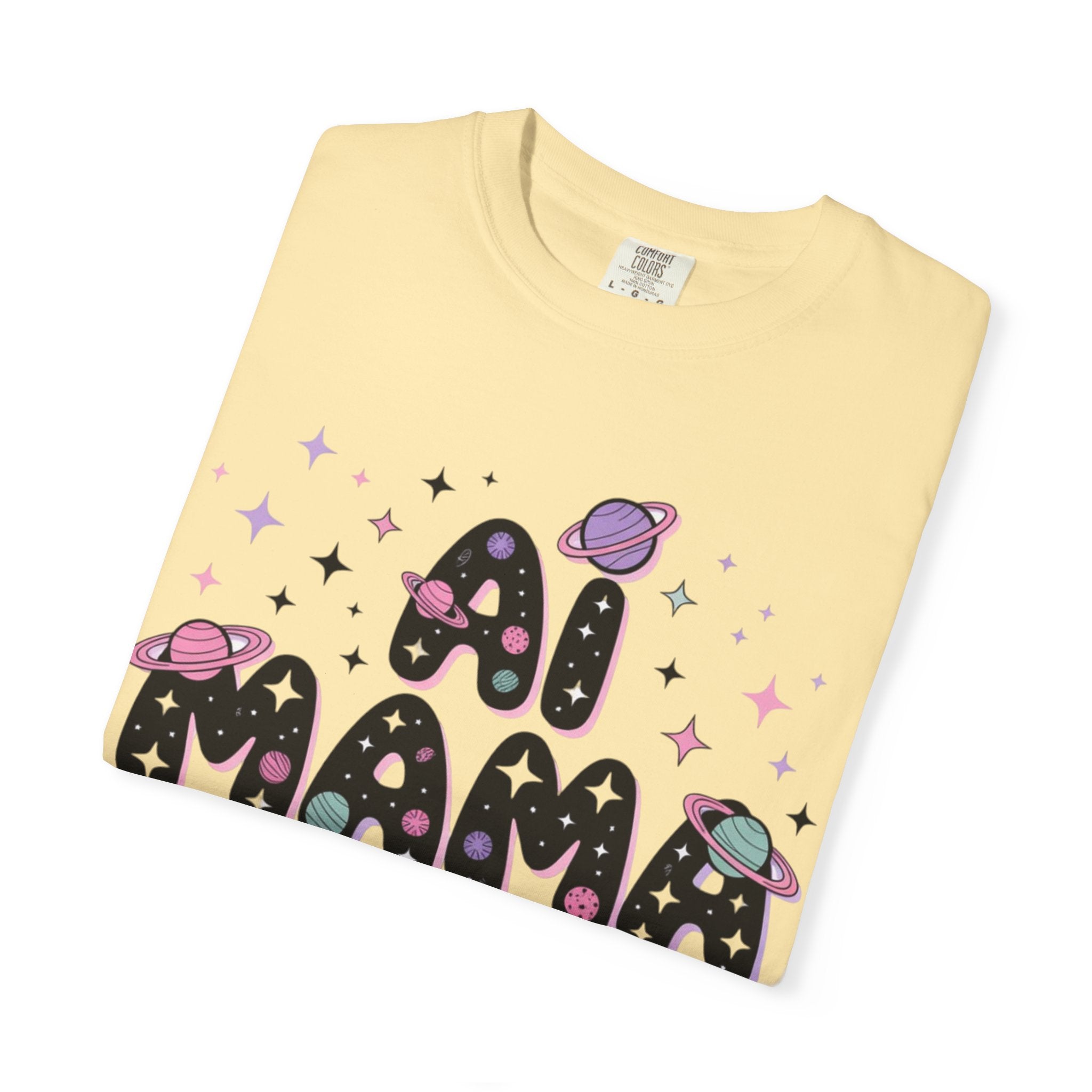 AI Mama "Digital Daydreamer" Unisex Garment-Dyed T-shirt